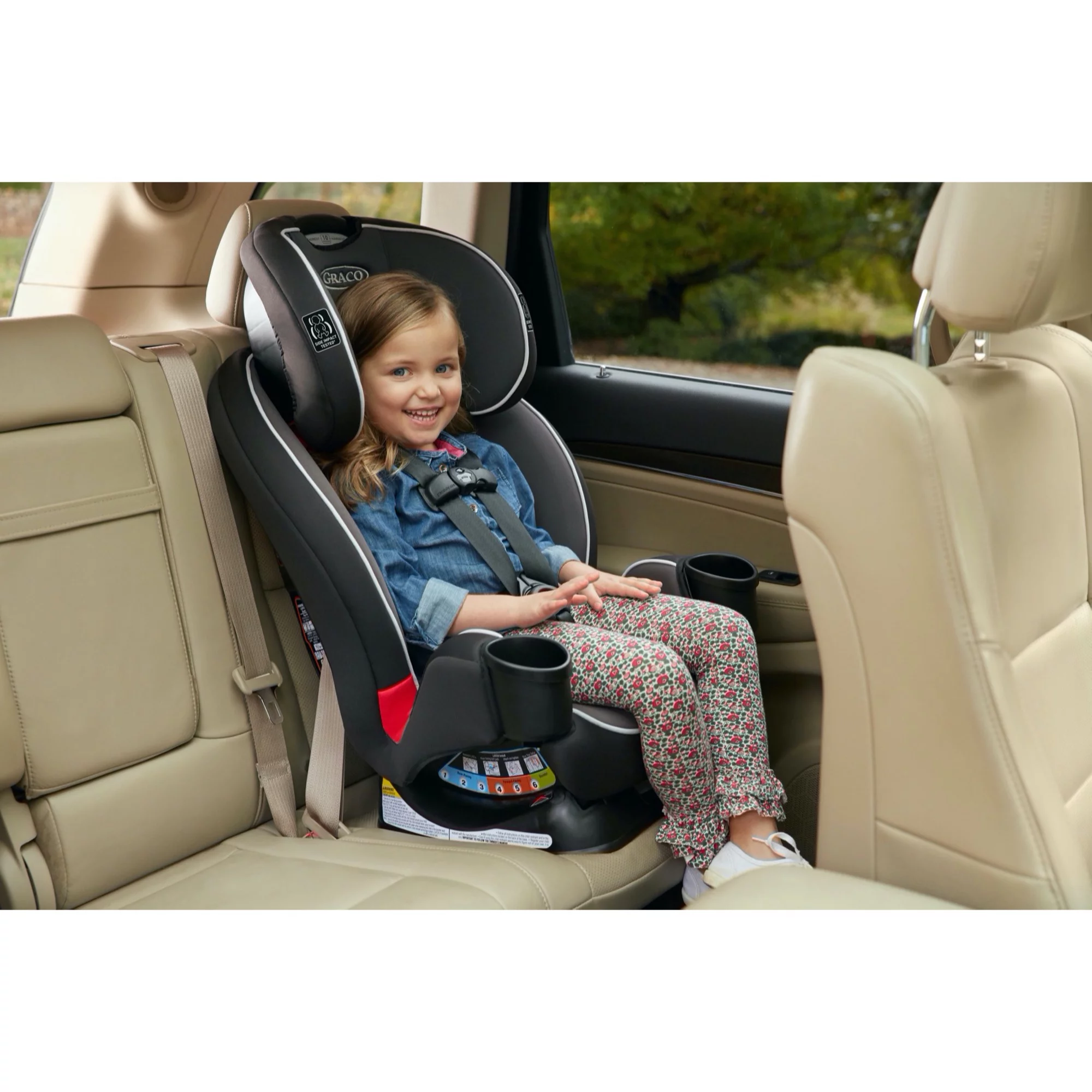 Graco TrioGrow SnugLock 3-in-1 Car Seat, Leland - Womvr