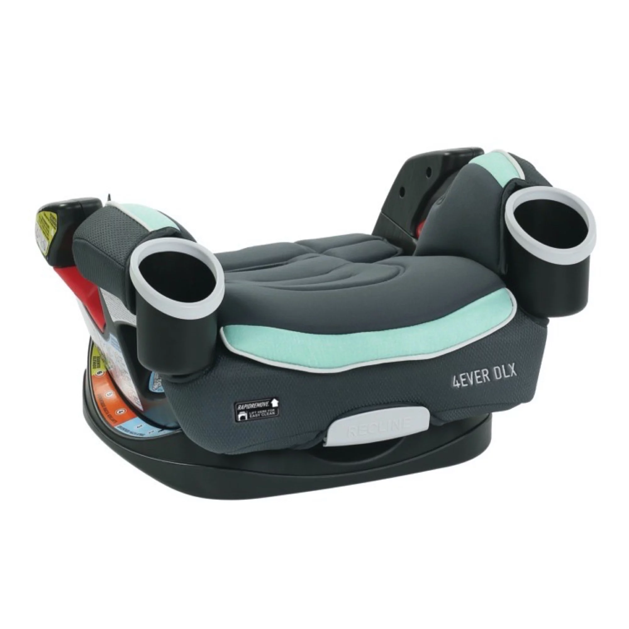 Graco 4Ever DLX 4-in-1 Convertible Car Seat, Zagg Black Waves - Womvr