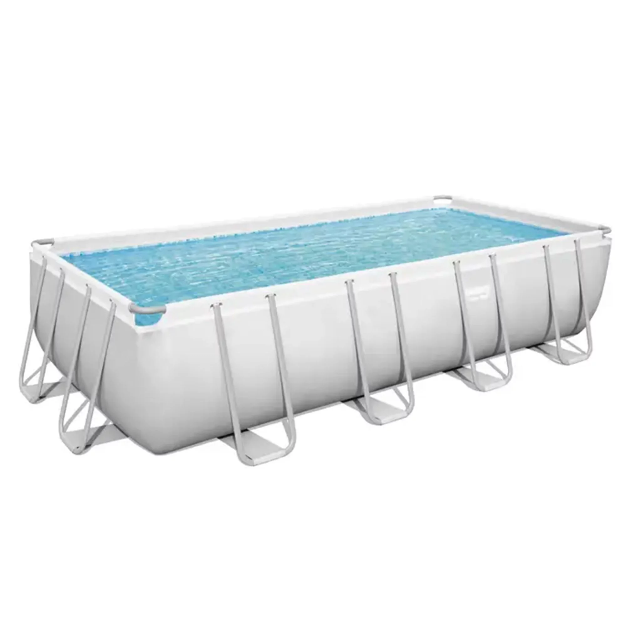 Bestway 18ft x 9ft x 4ft Rectangular Above Ground Swimming Pool Kit - Womvr