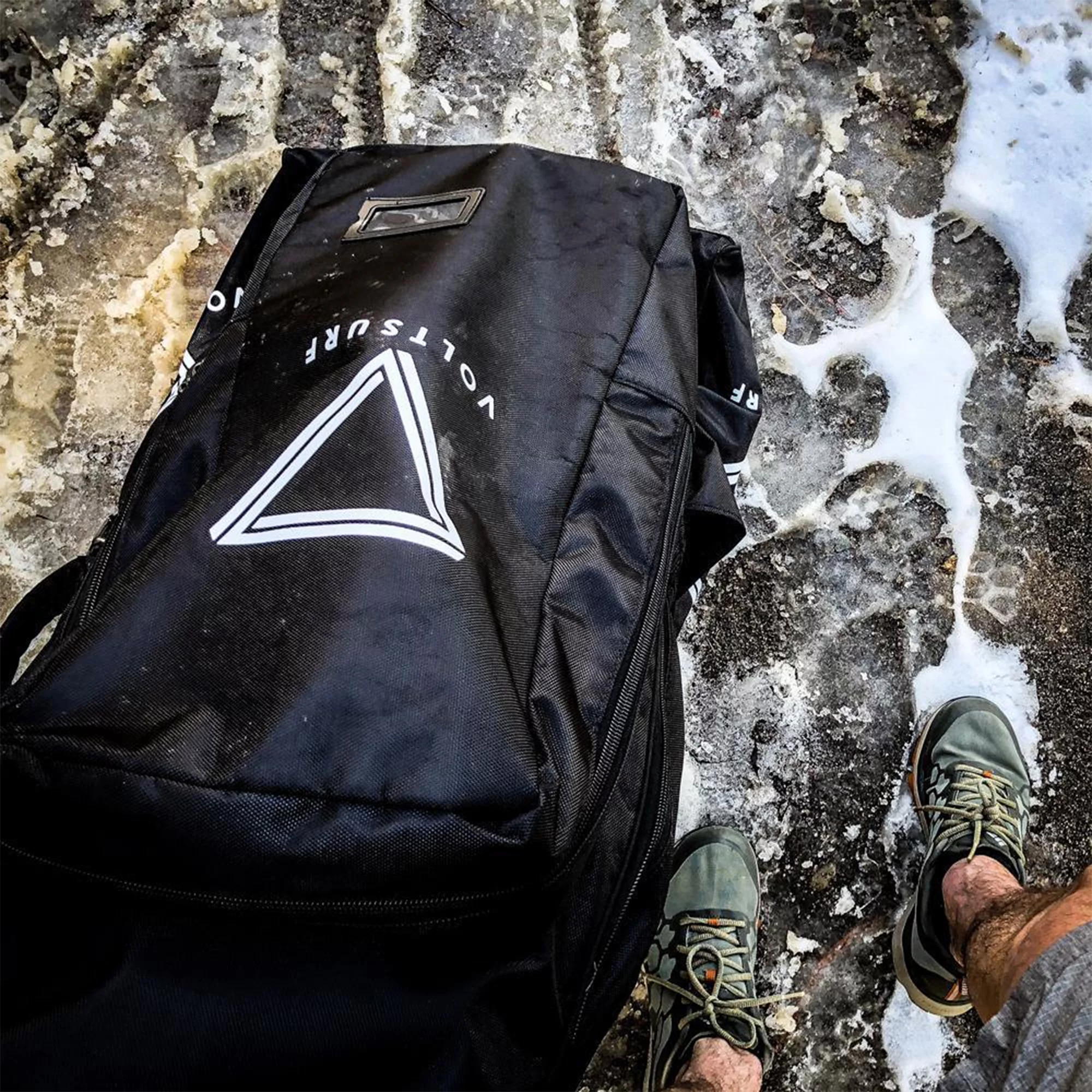 VoltSurf 10' Class Act Inflatable Stand Up Paddle Board Kit, Pink Rail - Womvr