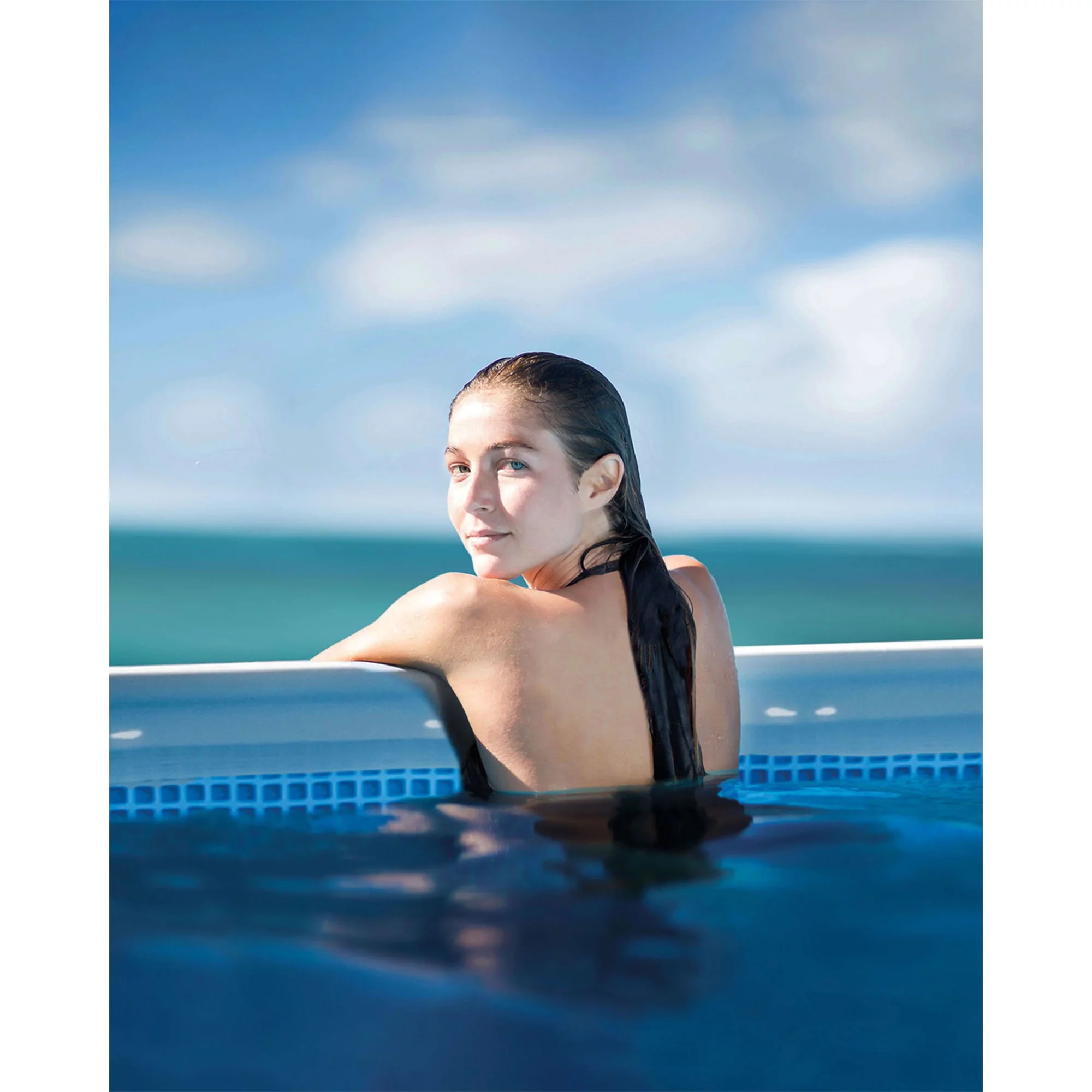 Intex 16Ft X 8Ft X 42In Prism Frame Rectangular Pool Set - Womvr