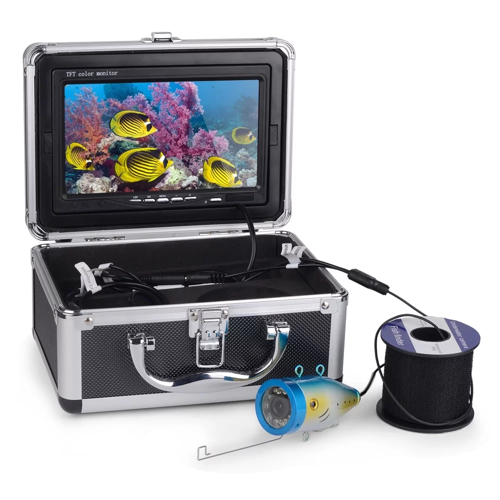 Docooler Underwater Fishing  Fishing  with 7'' Color LCD Monitor IP68 Waterproof Underwater Viewing System for Lake and Sea Fishing - Womvr