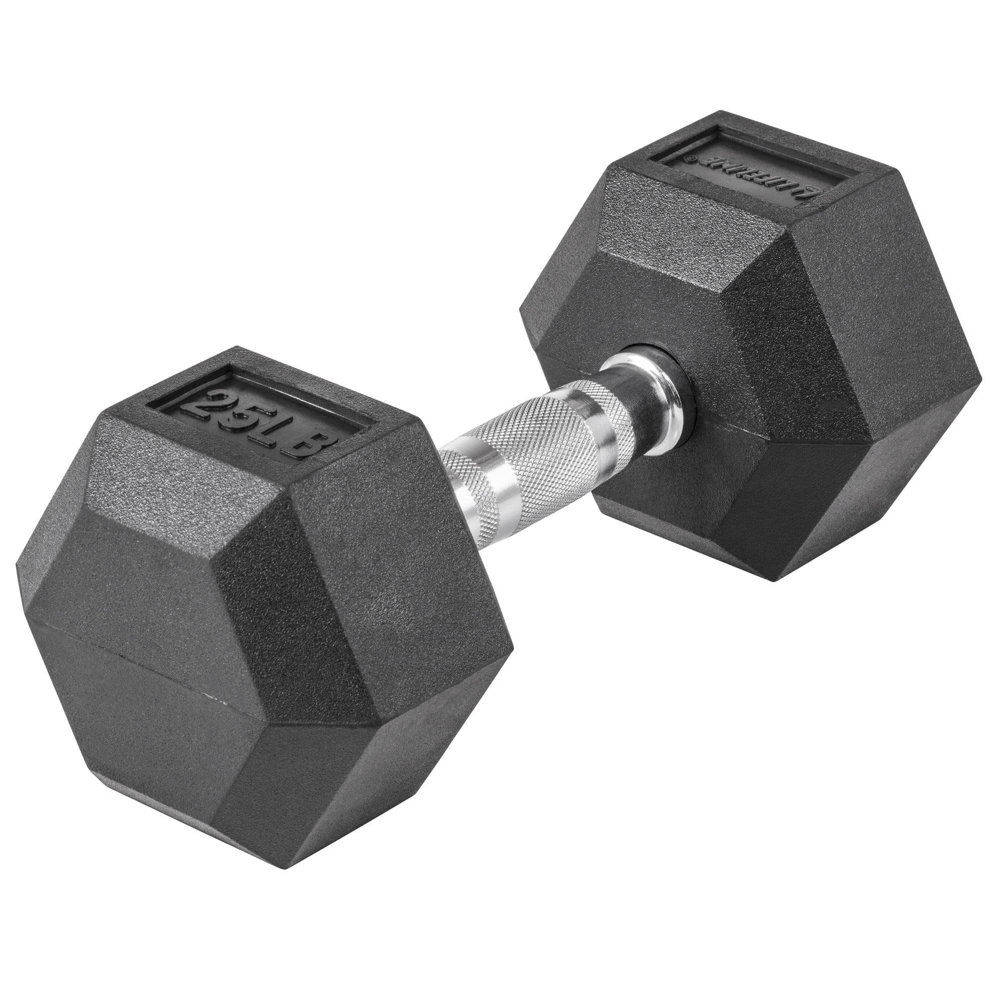 Lifeline Fitness Premium Rubber Hex Dumbbell, Single, 40 lbs - Womvr