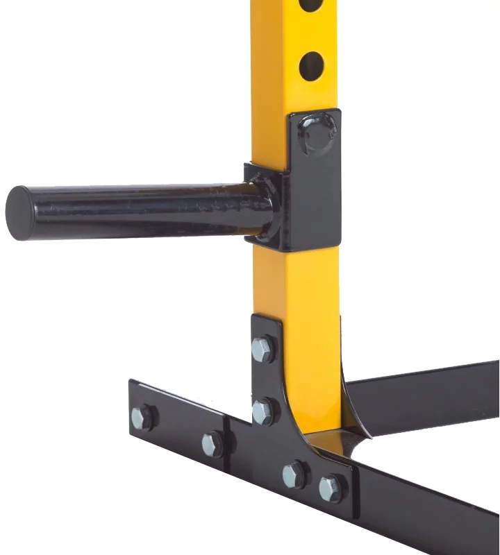 BalanceFrom PC-1 Series 1000lb Capacity Multi-Function Adjustable Power Cage Power Rack with Optional Lat Pull-down and Cable Crossover, Power Cage Only - Womvr