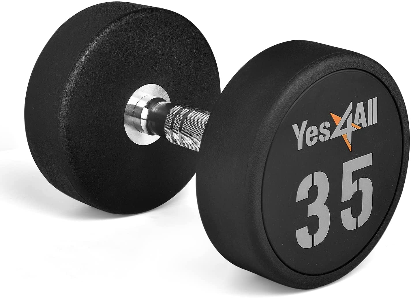 Yes4All 45 lbs Premium heavy weight Urethane Dumbbell, Single - Womvr