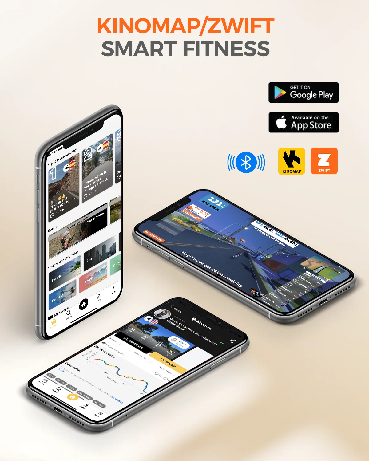 Pooboo Silent Magnetic Elliptical Bike Stationary Exercise Machine for Home Gym Cardio Workout 300lb - Womvr