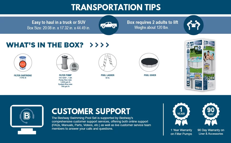 Bestway Power Steel 14' x 42