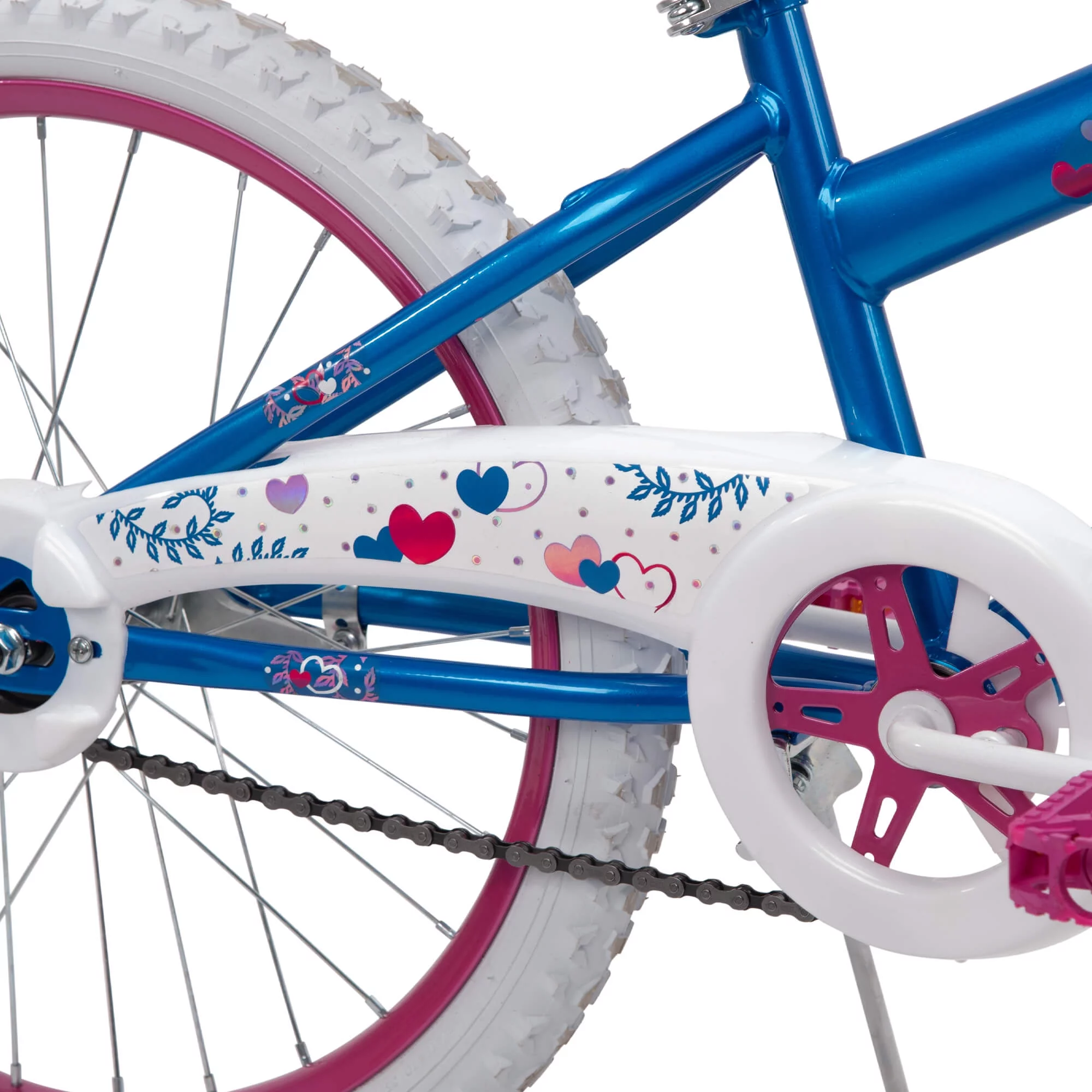 Huffy 20 in. Sea Star Kids Bike for Girls Ages 5 and up, Child, Blue and Pink - Womvr