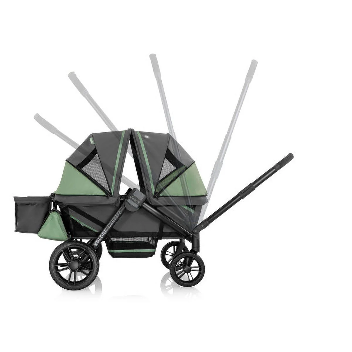 Evenflo Pivot Xplore All Terrain Stroller Wagon, Adventurer, Unisex, 6 Months - 5 Years - Womvr