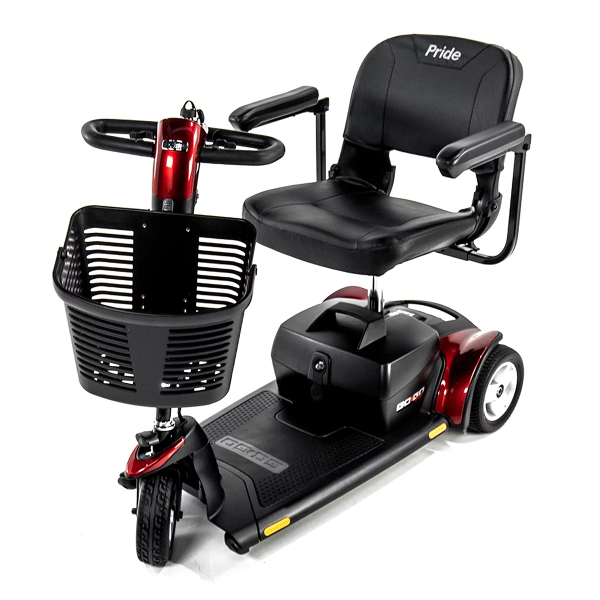 Go-Go Sport 3 Wheels Travel Scooter HD Pride Mobility S73 + Accessories - Womvr