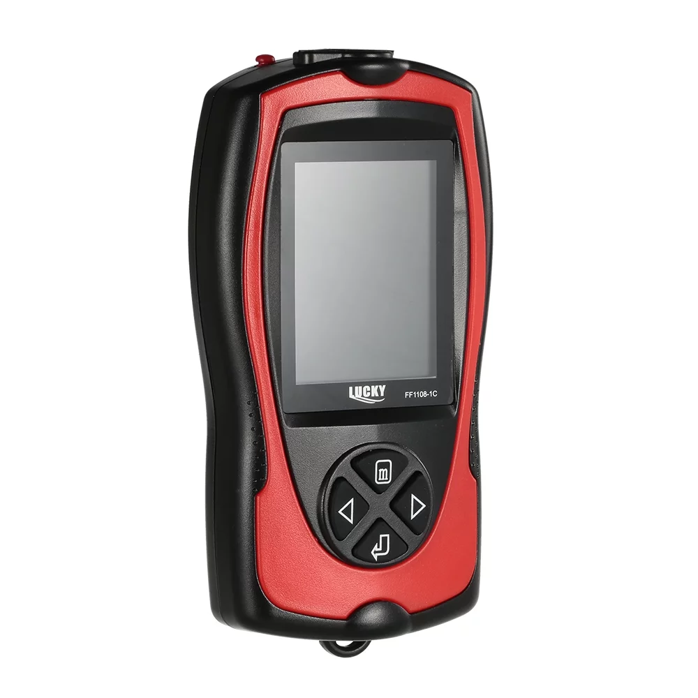 FF1108 1CLA Fish Finder, Portable, 100M/300FT Depth, Wired/Wireless Fish Detector - Womvr