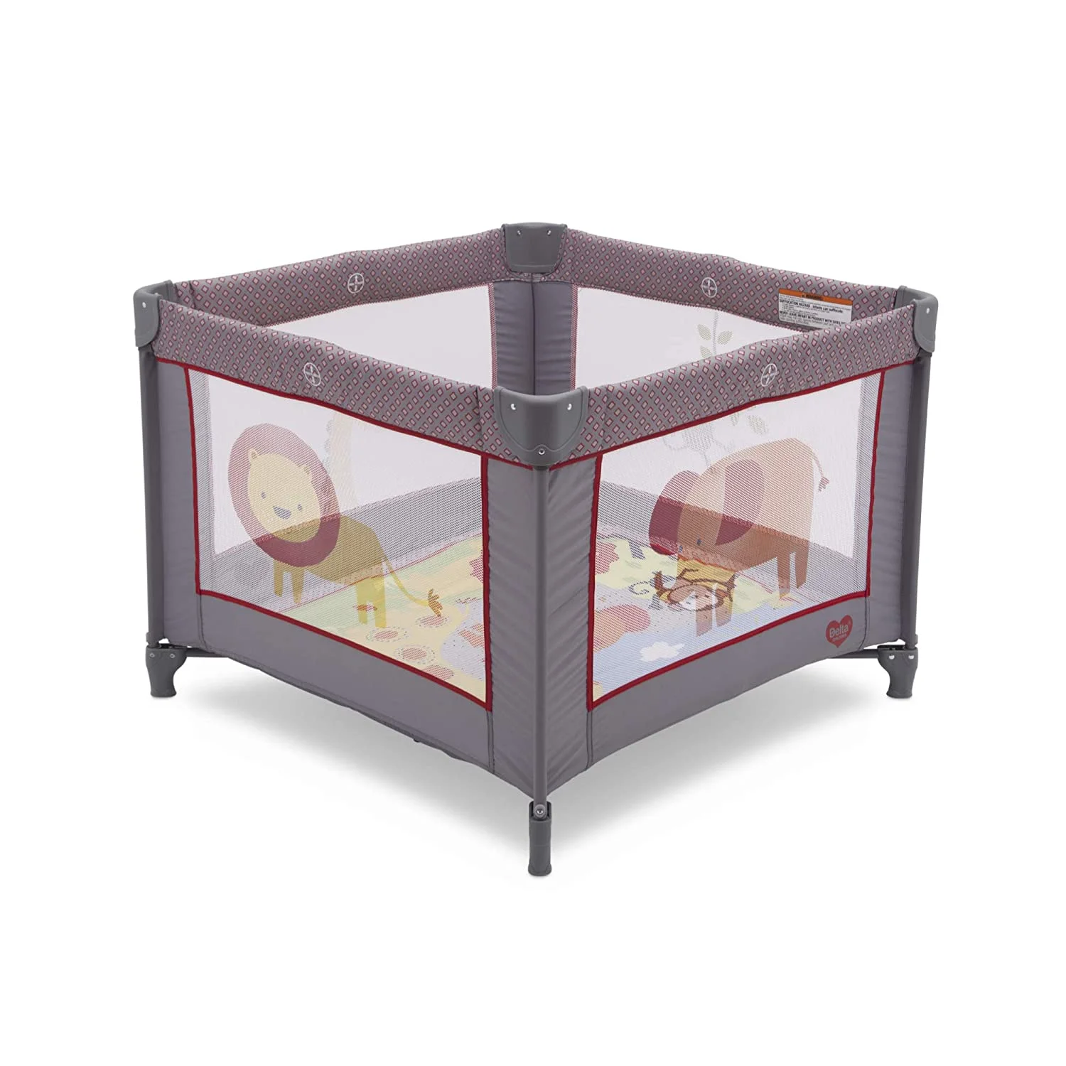 Delta Children Play Yard, Safari Fun, 36