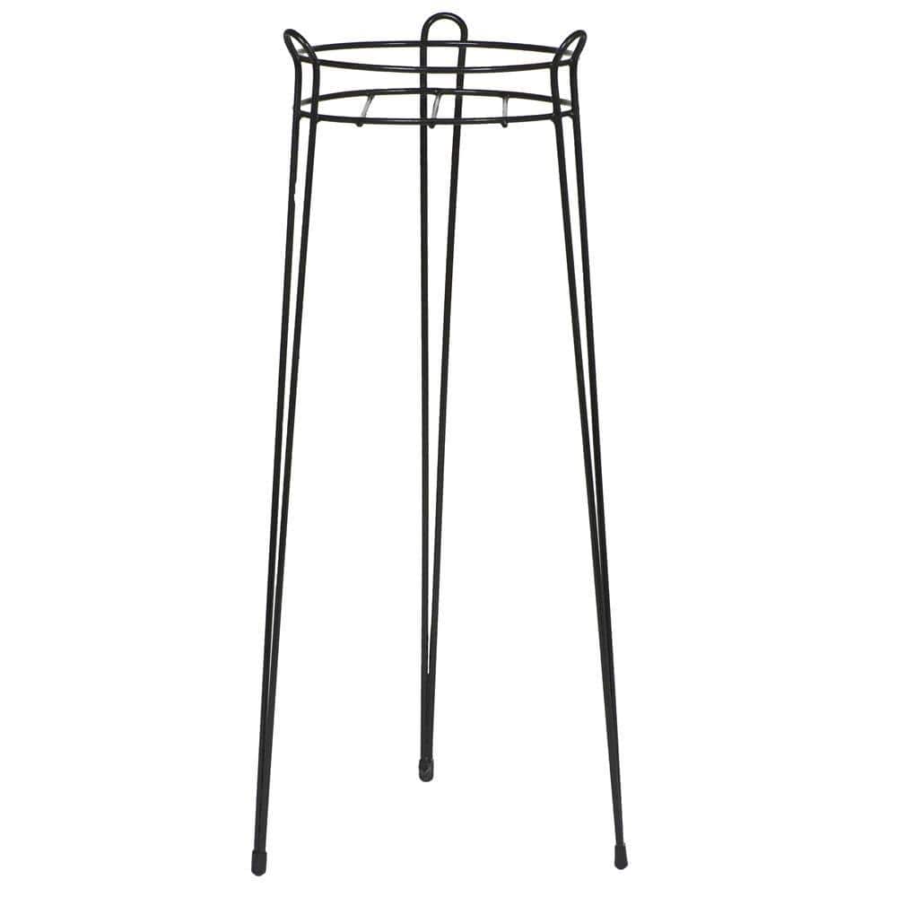 Gilbert and Bennett 30 in. Black Basic Steel Plant Stand S1030-B - Womvr