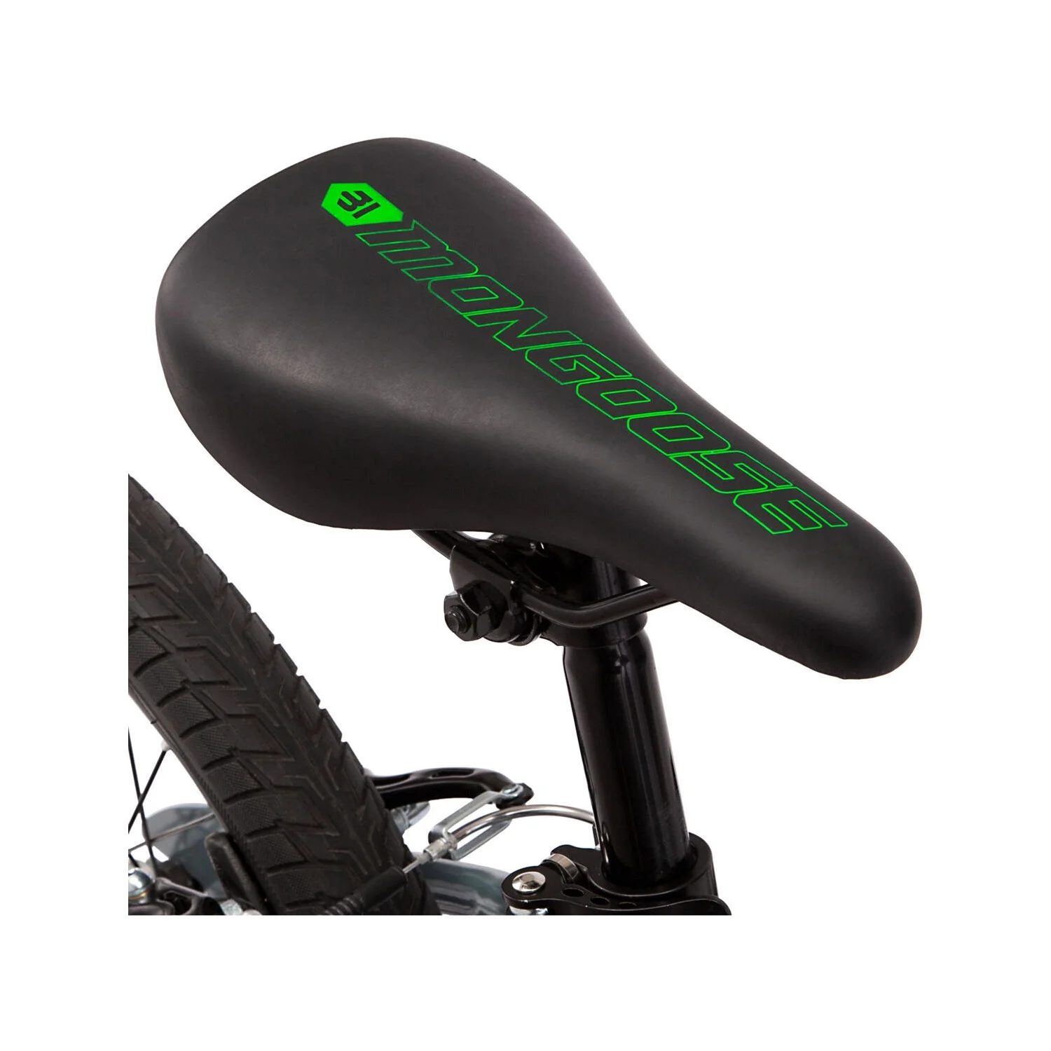 Mongoose  20 in. Boys One BMX Bike, Gray - Womvr