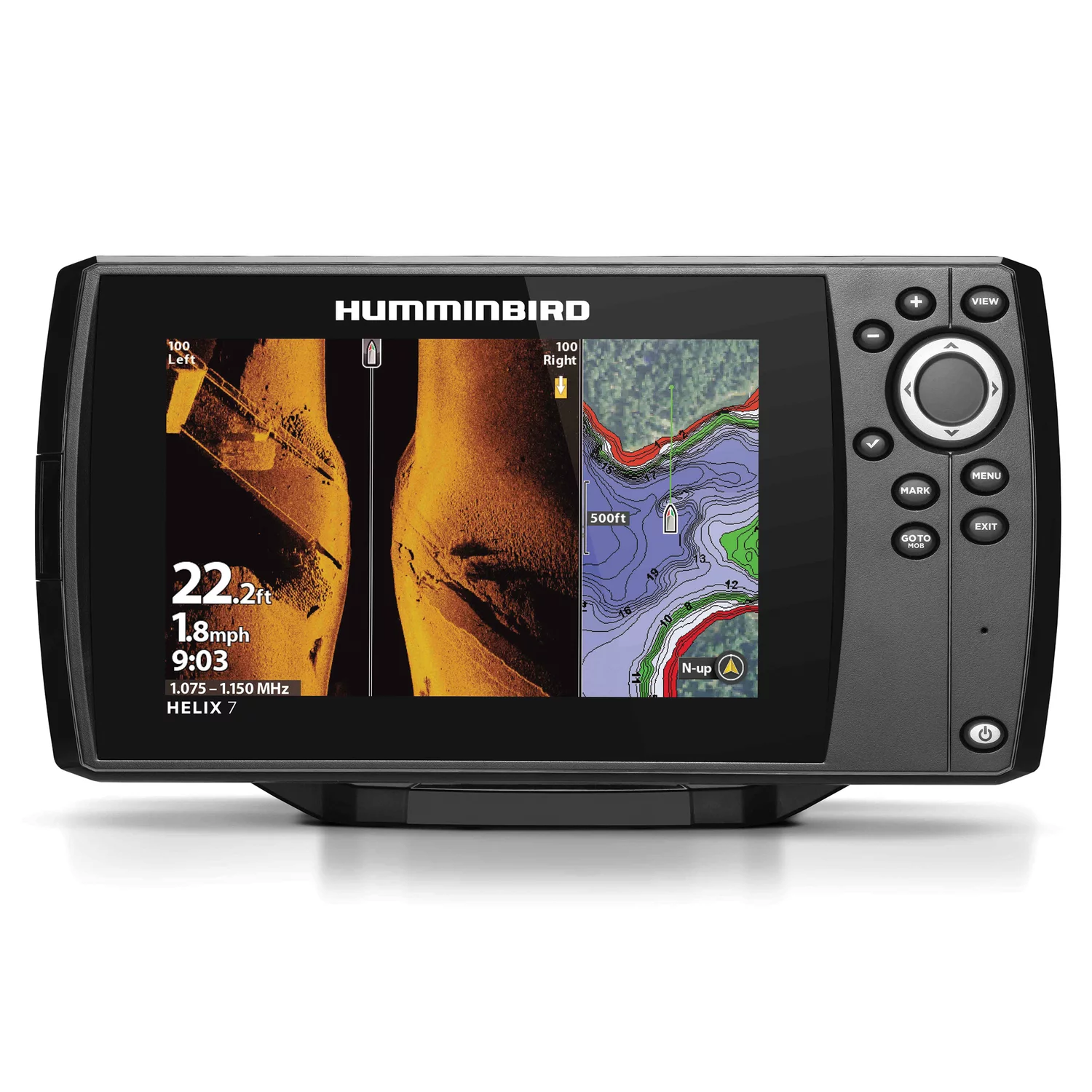 Humminbird Helix 7 CHIRP SI GPS G4 Fishfinder with GPS and Side Imaging Sonar - Womvr