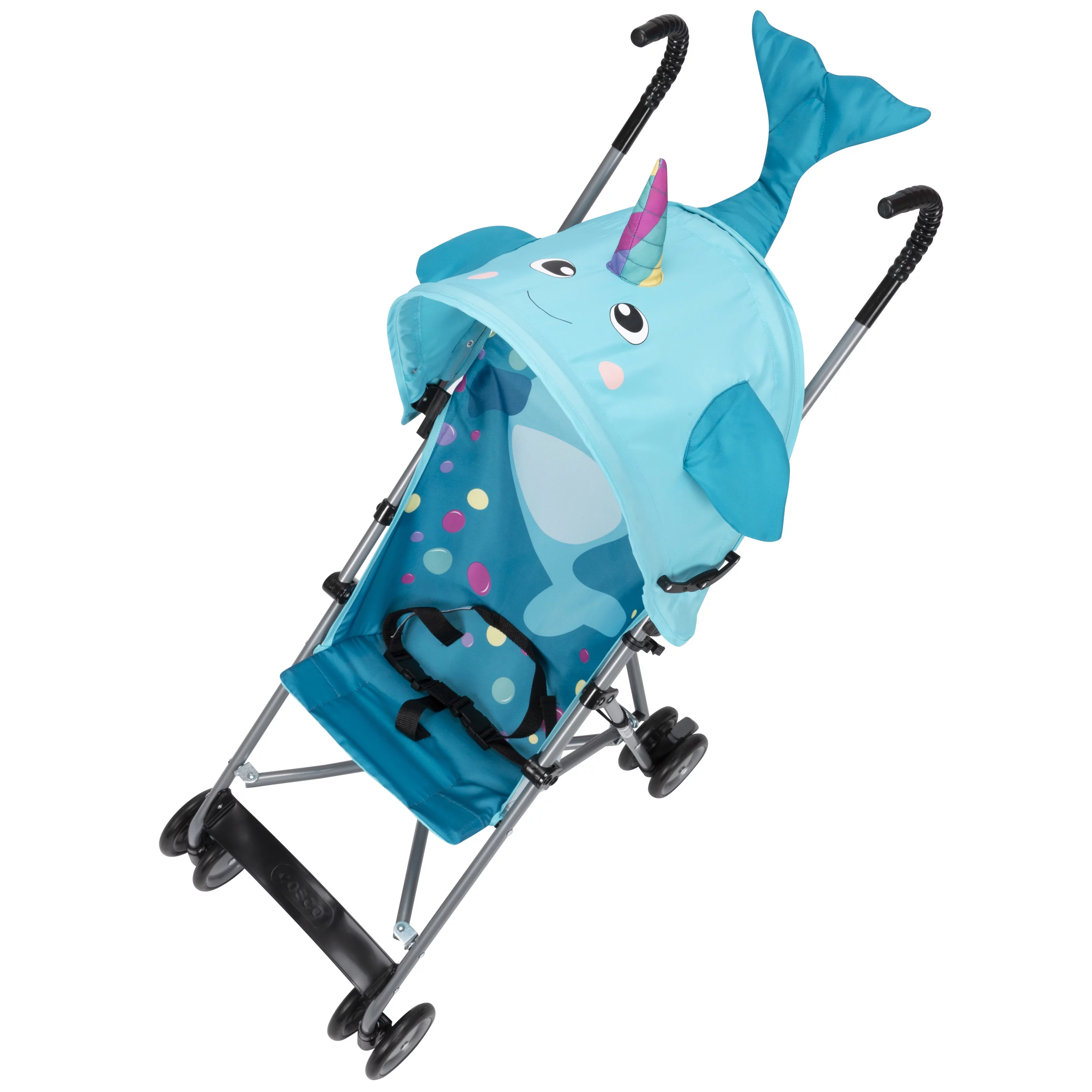 Cosco Kids Comfort Height Toddler Umbrella Stroller with Canopy, Moose - Womvr