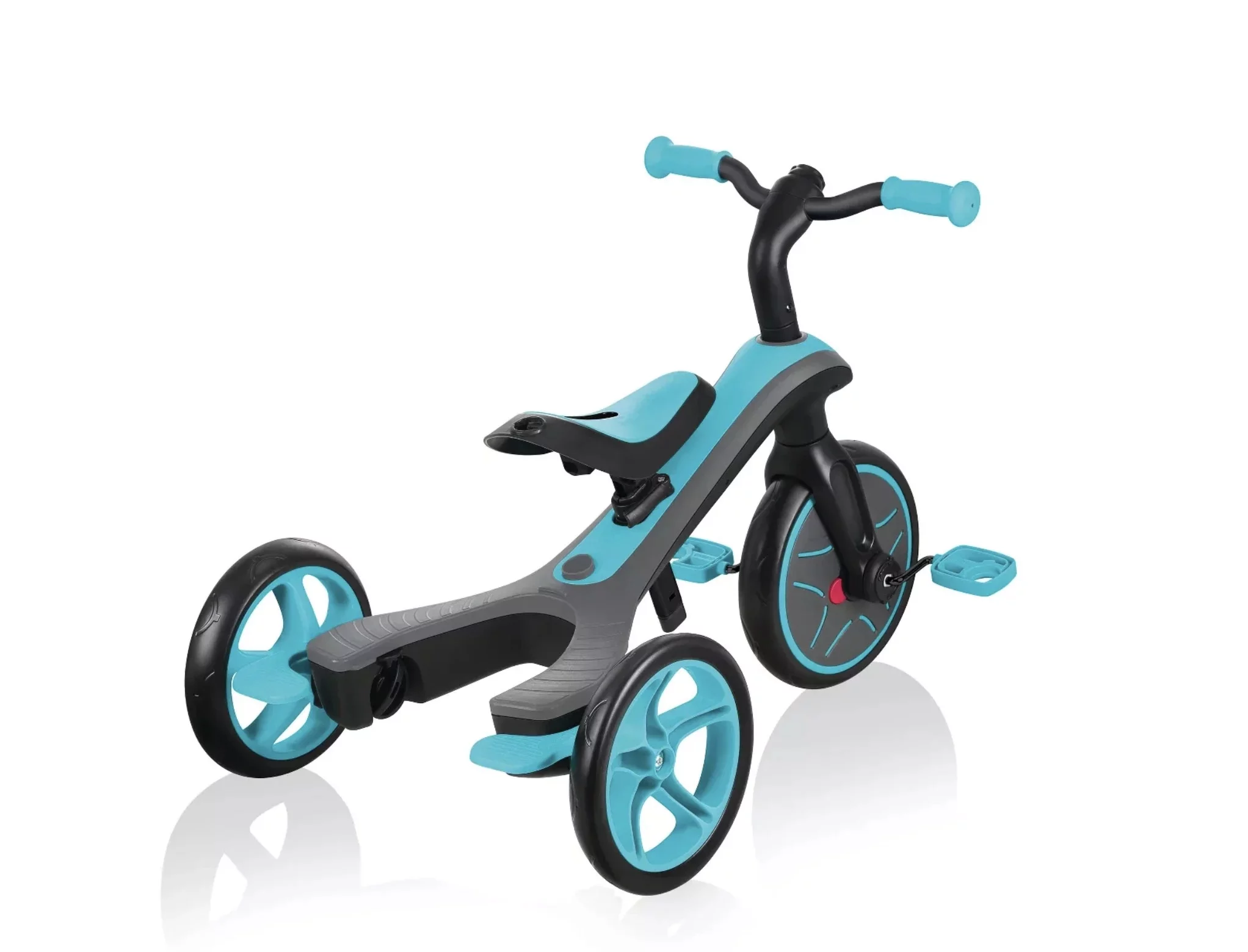 Globber 632-105 Explorer Trike Scooter, Teal - Womvr