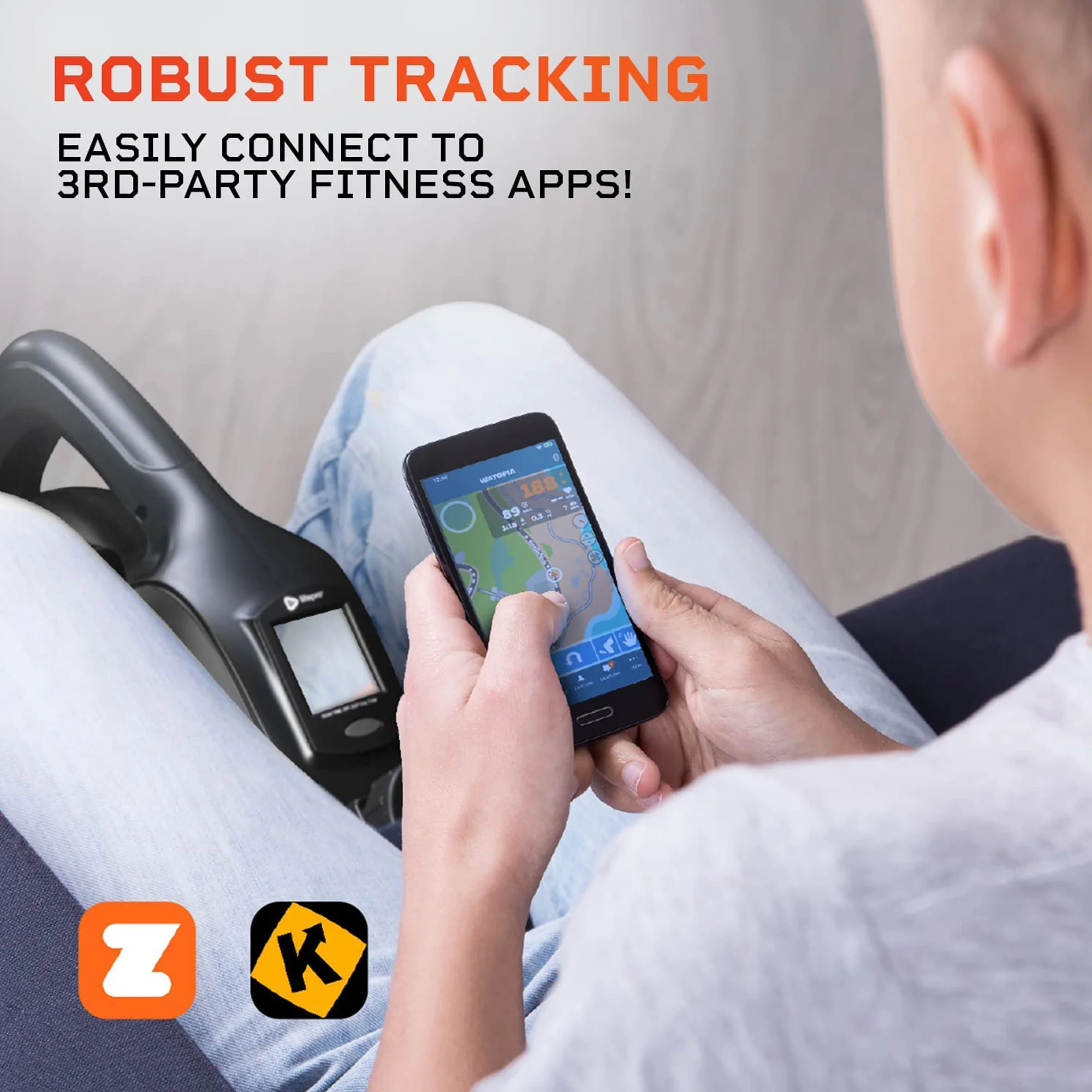 Lifepro FlexCycle Stationary Bike Pedal Exerciser Under Desk Workout Equipment, Blue - Womvr