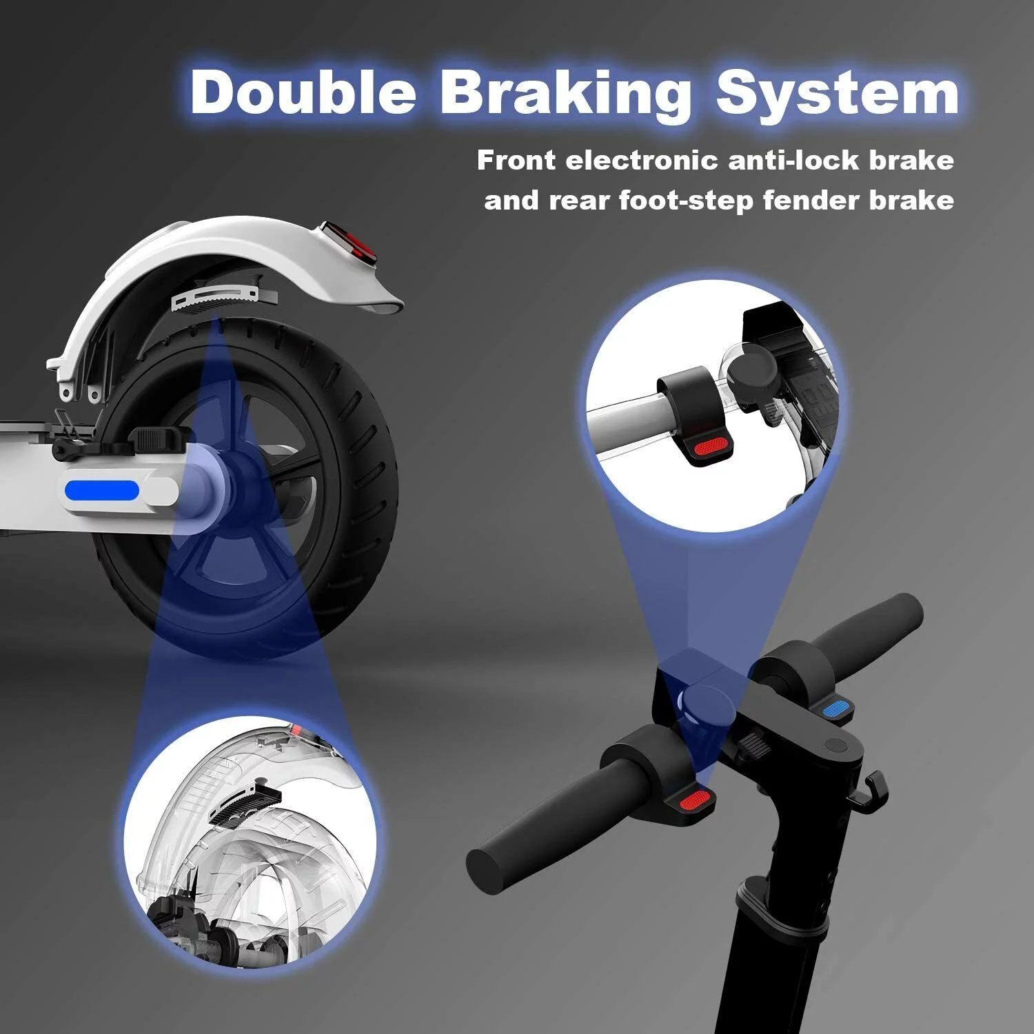 Hiboy S2 Lite Electric Scooters for Adults Teens 13 MPH & 10.6 Miles, 6.5