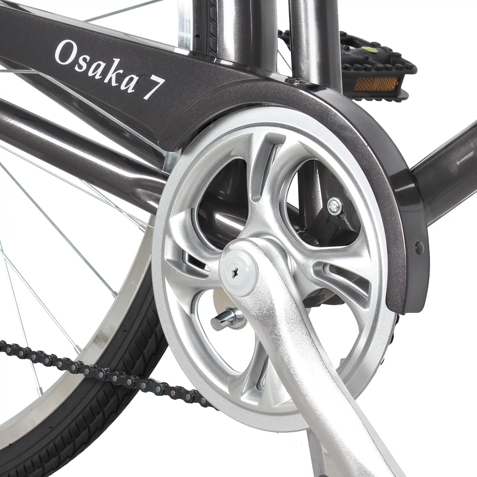 Tracer Osaka Men's Hybrid City Bike 21
