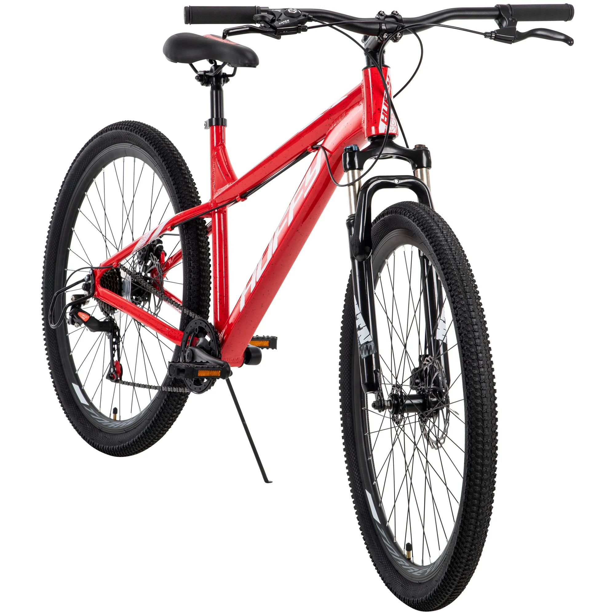 Huffy Torreya 27.5 In. 8-Speed Aluminum Mountain Bicycle for Men, Red - Womvr