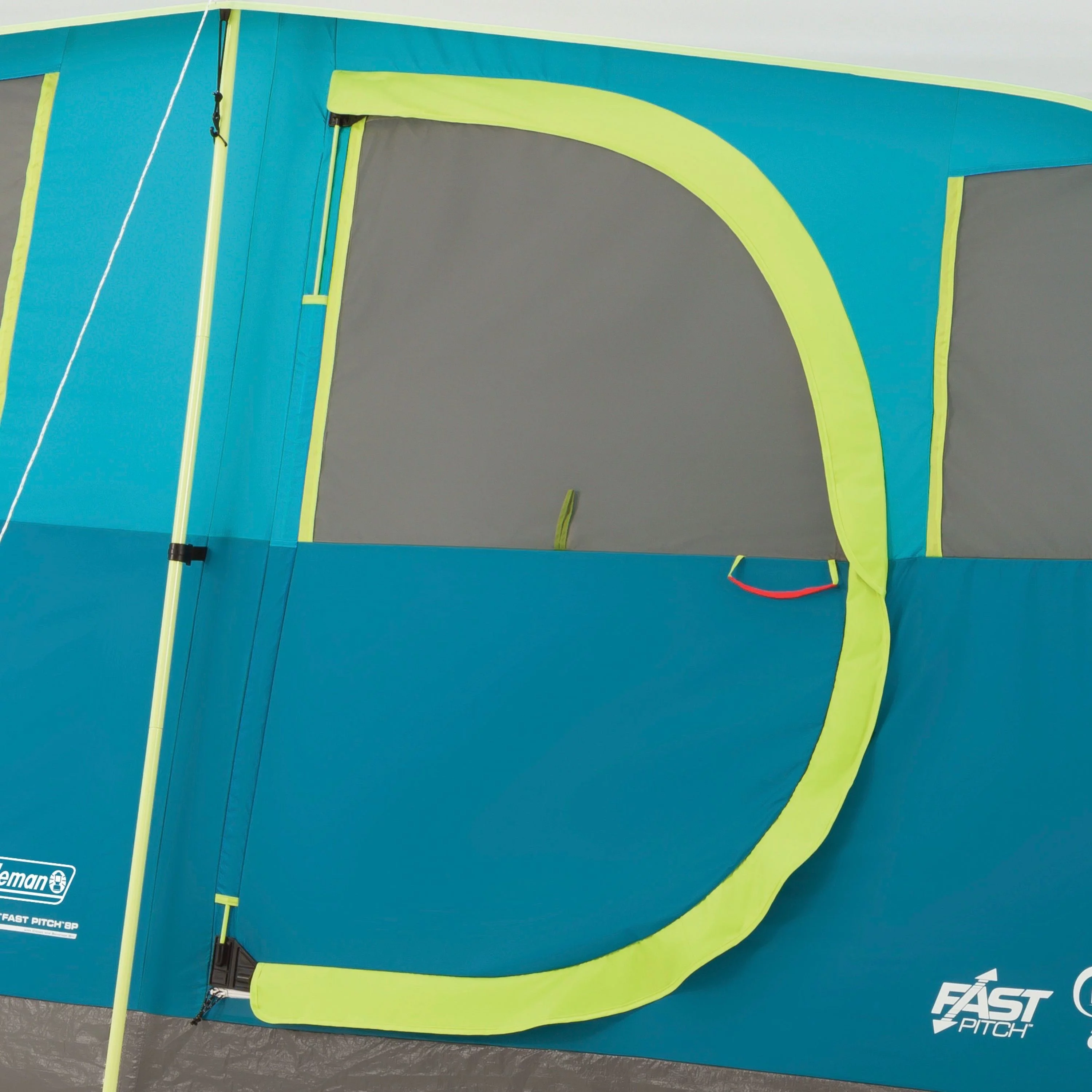 Coleman® 8-Person Tenaya Lake™ Fast Pitch™ Cabin Camping Tent with Closet, Light Blue - Womvr