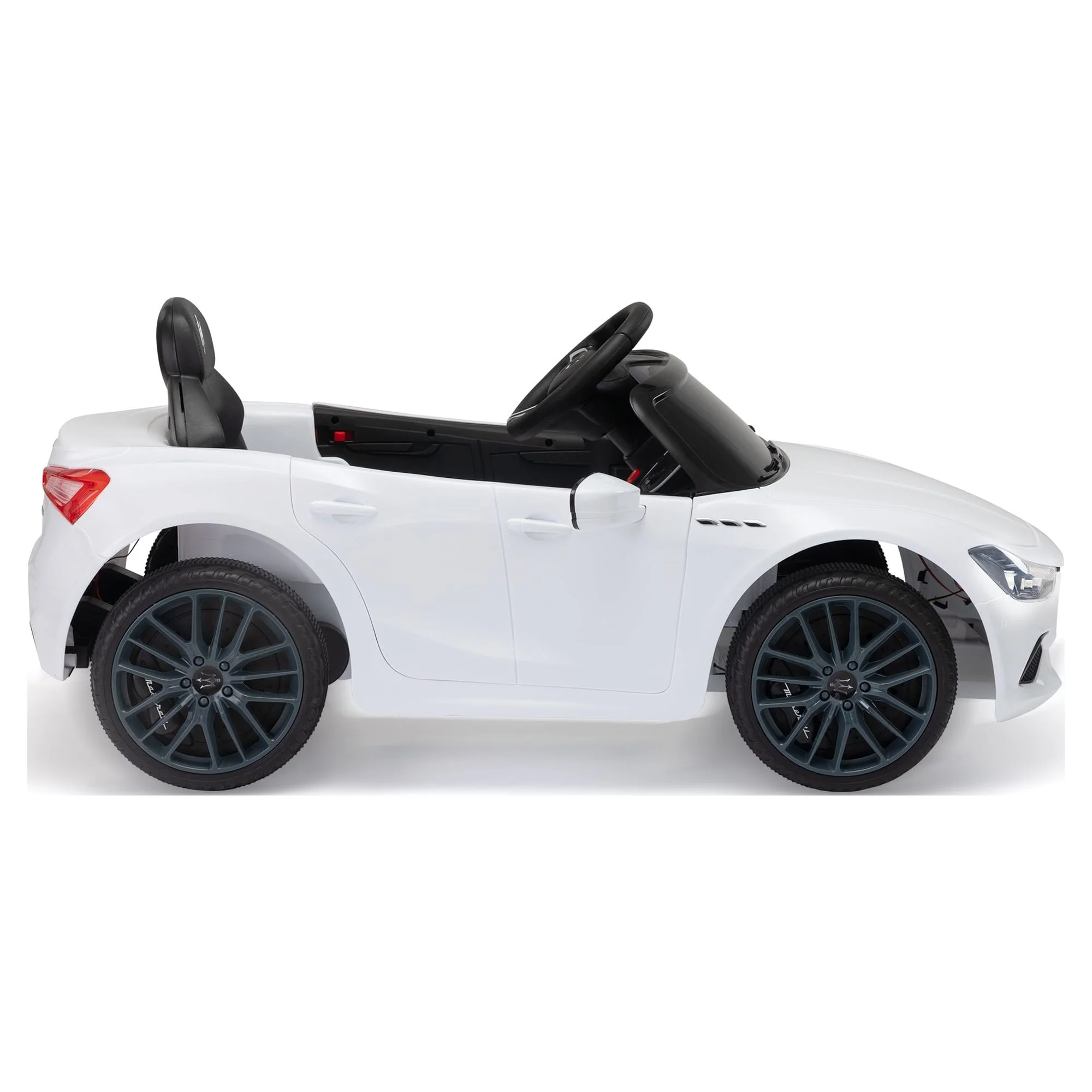 12V Maserati Licensed Kids Ride on Car Battery Powered Toy Car W/ Remote Control LED MP3 USB, Pink - Womvr