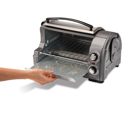 Hamilton Beach Easy Reach 4 Slice Toaster Oven, Model# 31334D - Womvr