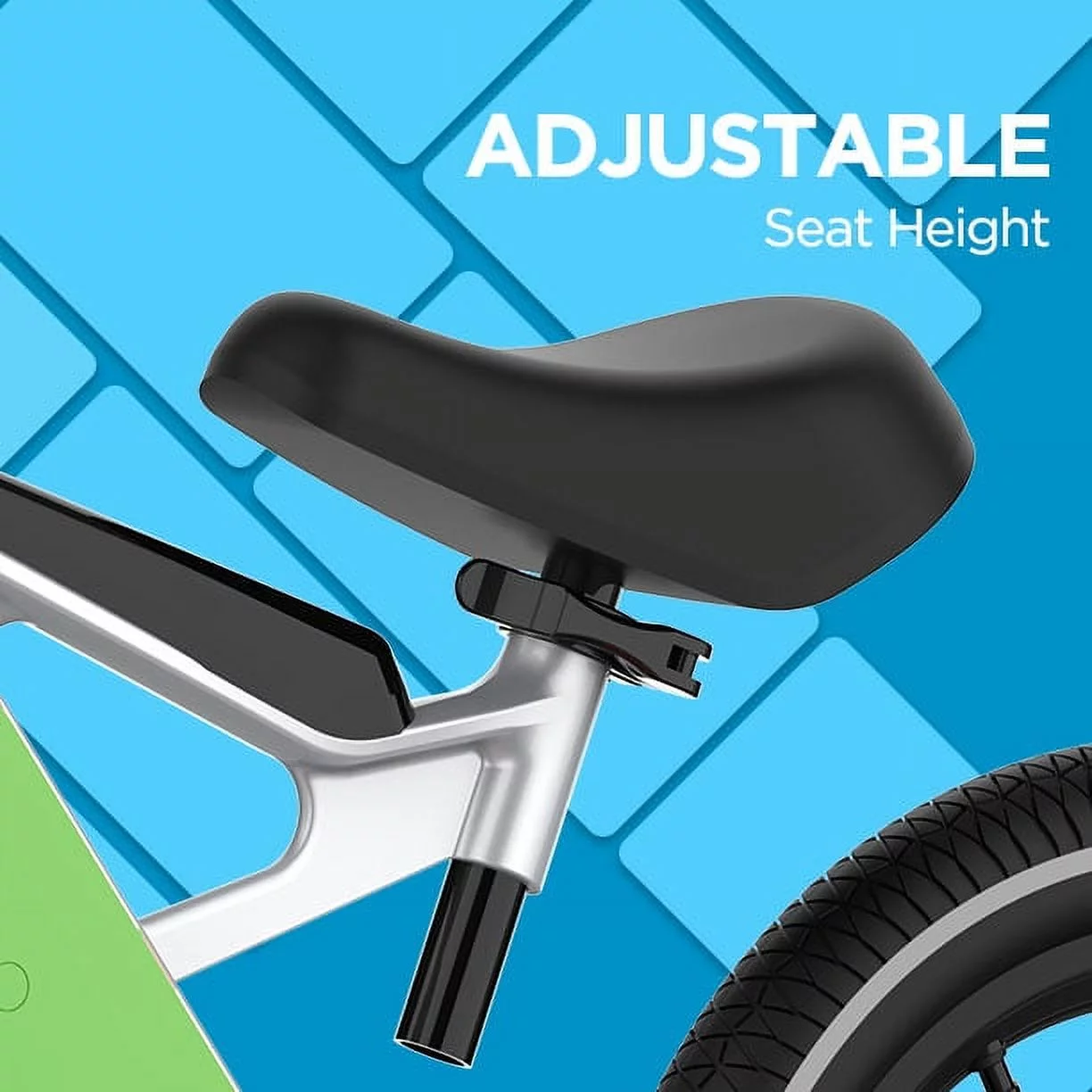 Hover-1 Kids My First E-Bike for Children, 8 mph Max Speed, Red - Womvr