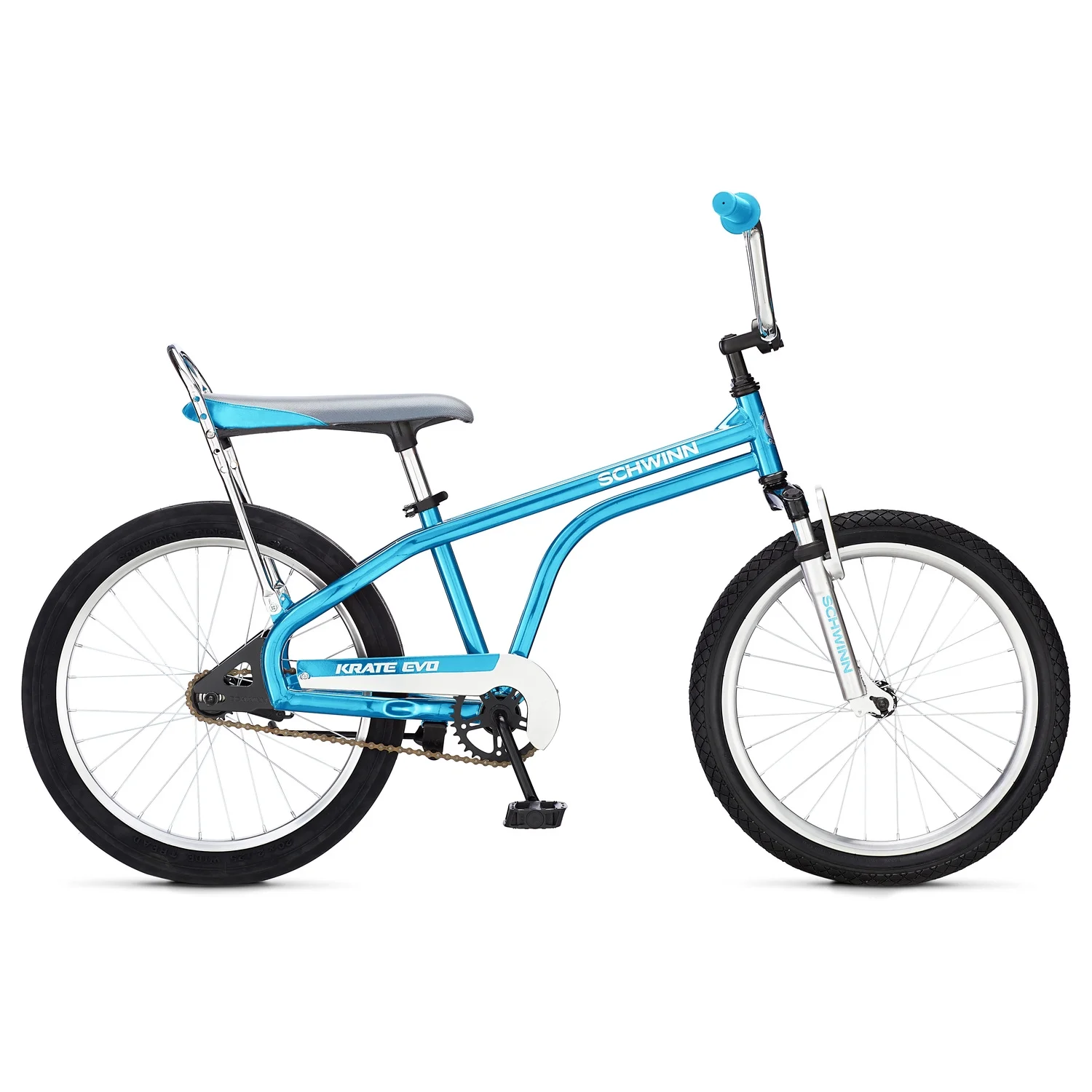 Schwinn Krate EVO, 20 -Inch Wheels, Single Speed, Burnout Blue - Womvr