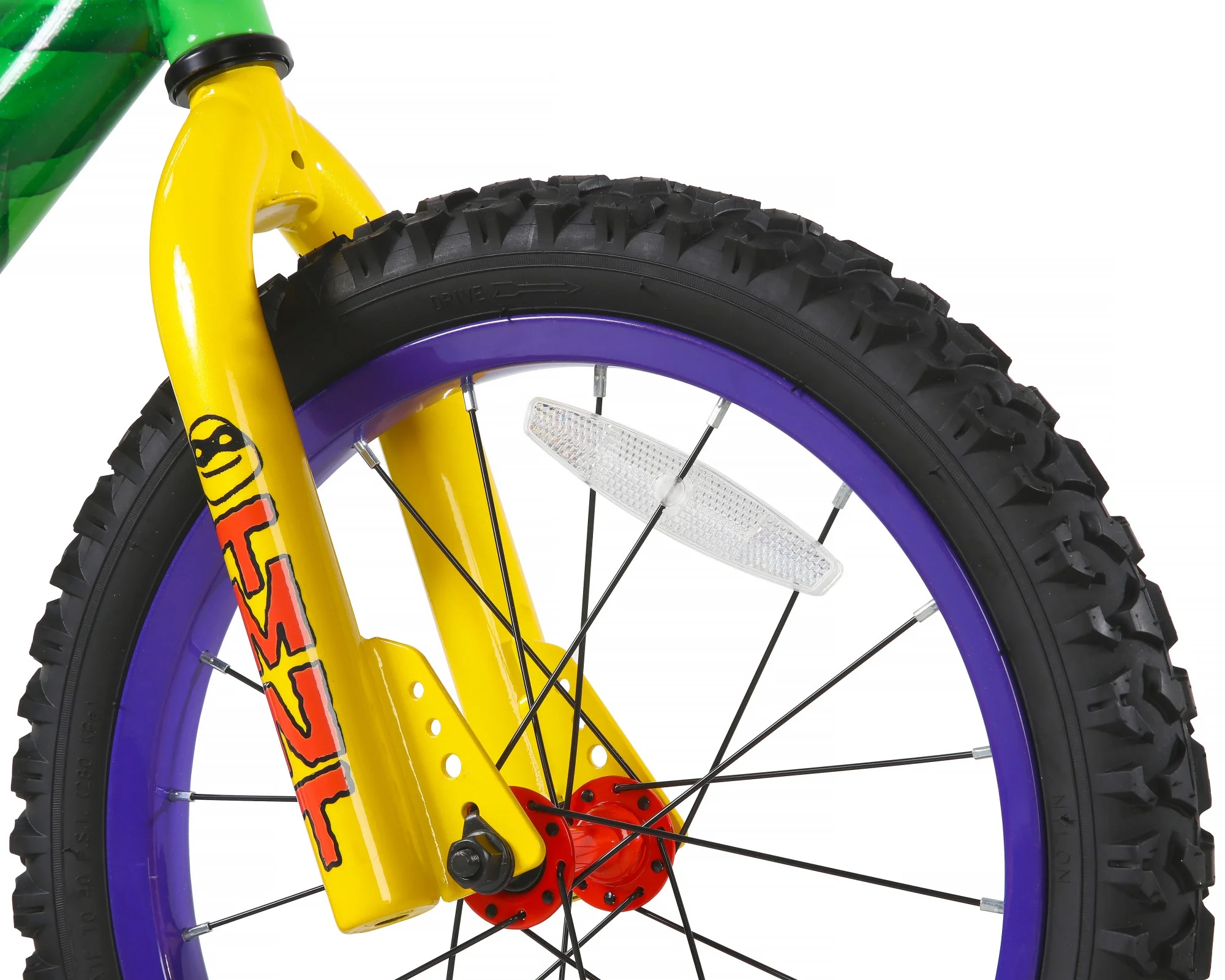 Dynacraft Teenage Mutant Ninja Turtles 16-inch Boys BMX Bike for Child 5-7 years - Womvr