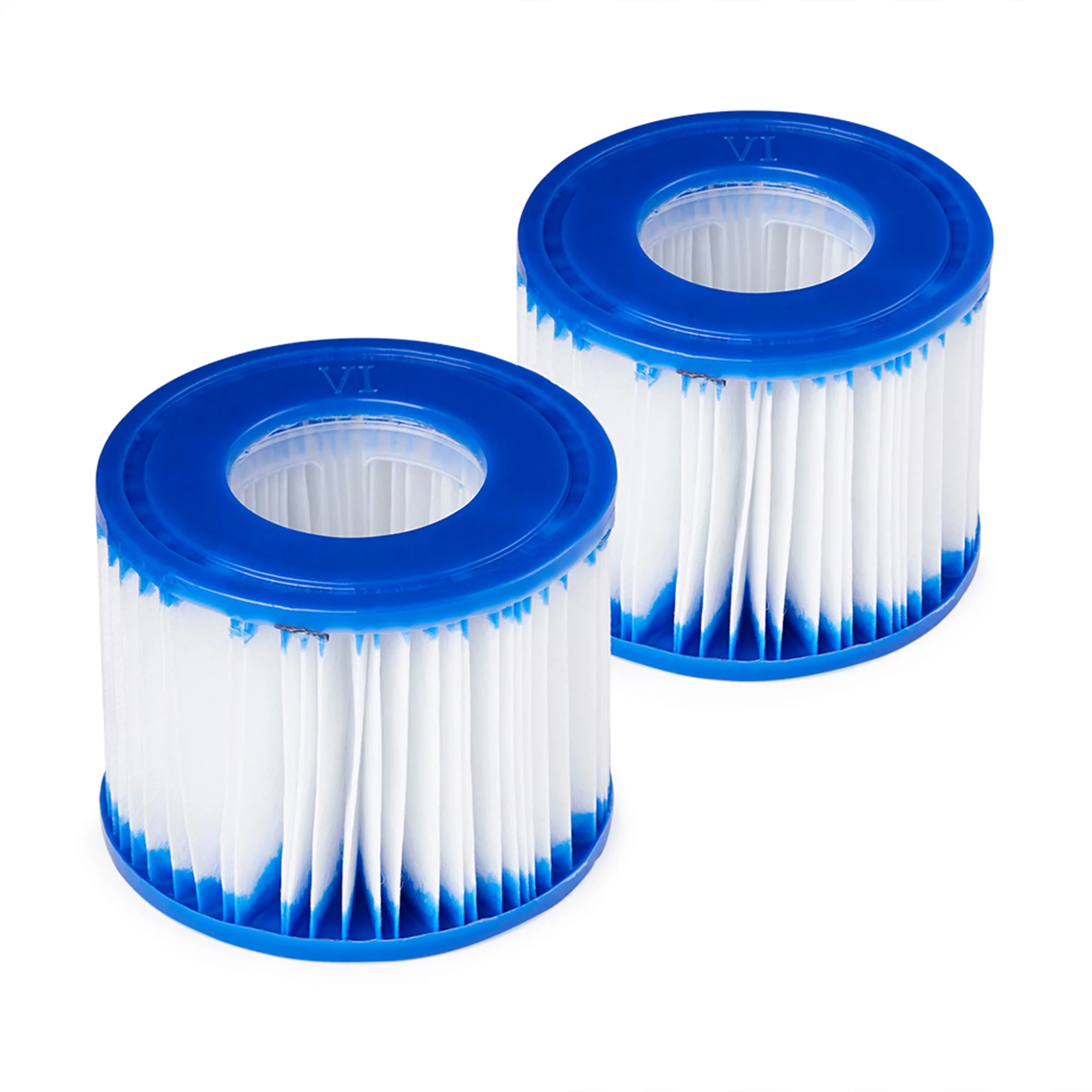 Coleman SaluSpa 4 Person Inflatable Hot Tub Spa with 12 Filter Cartridges - Womvr