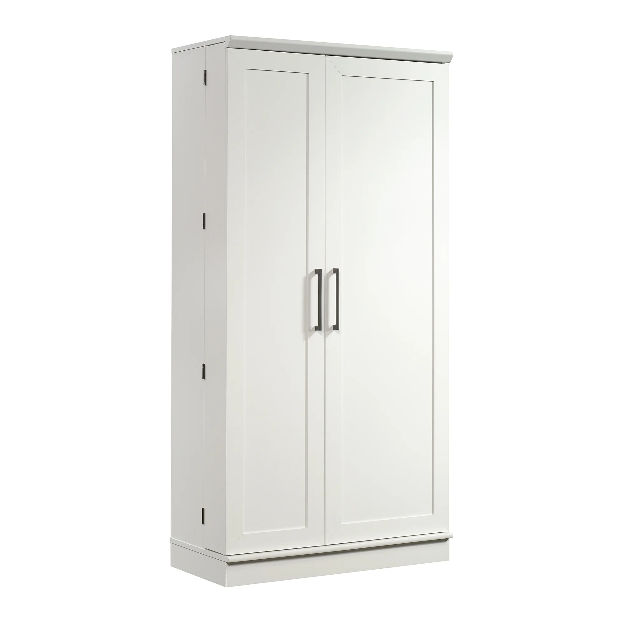 Sauder HomePlus Storage Cabinet, Soft White Finish - Womvr