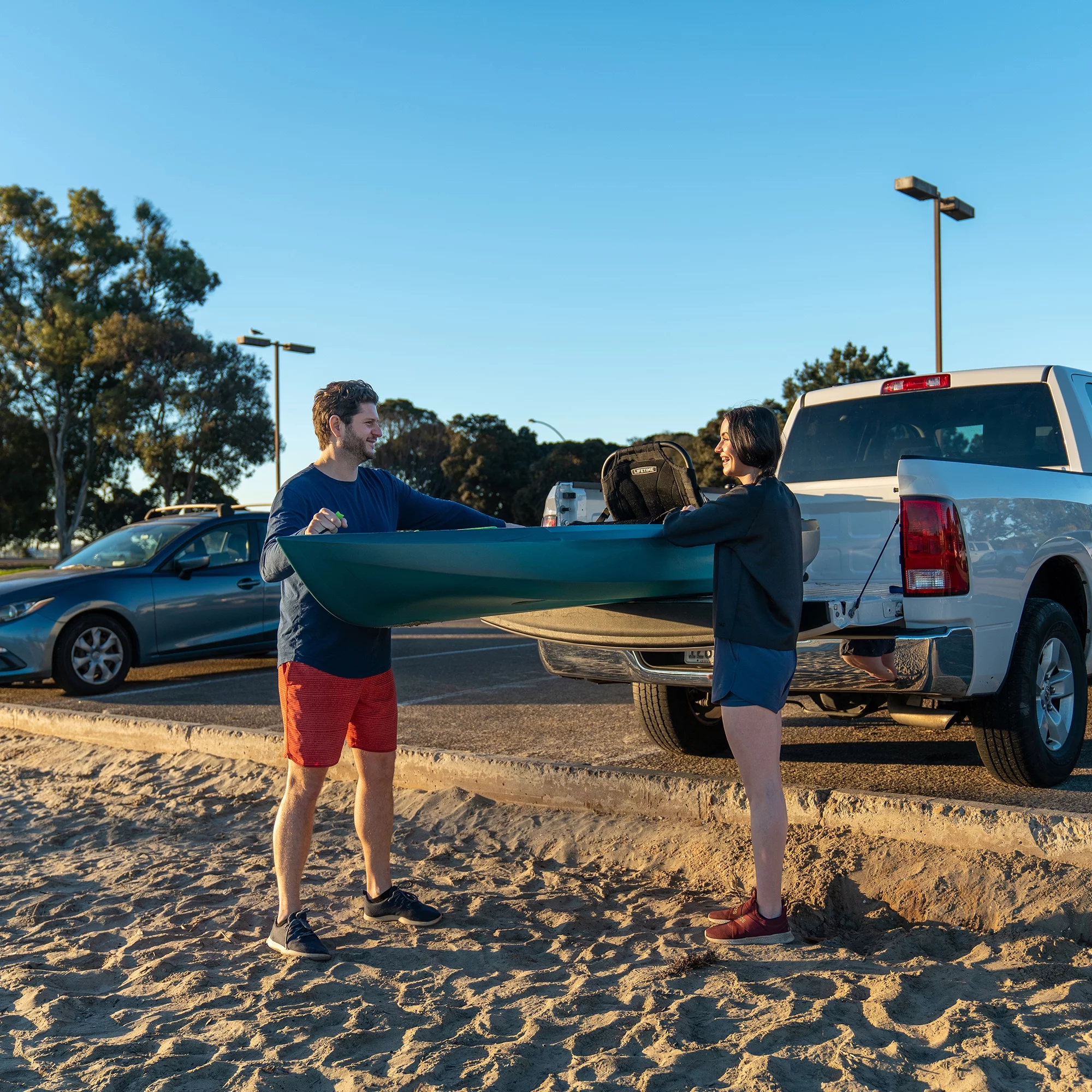 Lifetime Tahoma Pro 123 inch Sit-on-Top Kayak, Aurora Fusion (91191) - Womvr