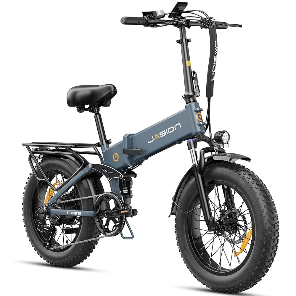 Jasion X-Hunter Electric Bike for Adults, 750W Motor Electric Bicycle with 48V 13AH Removable Battery, 20