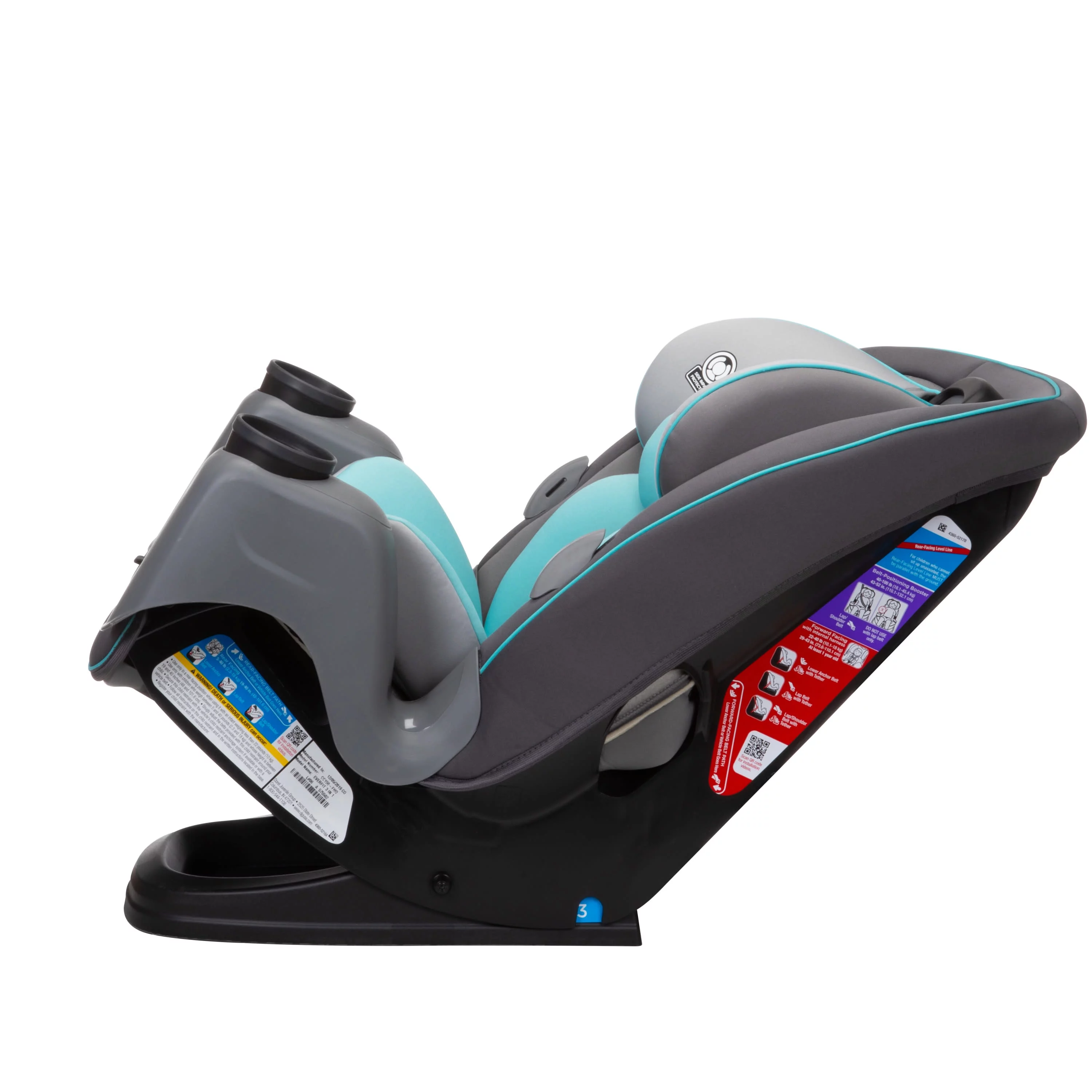 Safety 1st Grow and Go Sprint All-in-One Convertible Car Seat, Soapstone II - Womvr