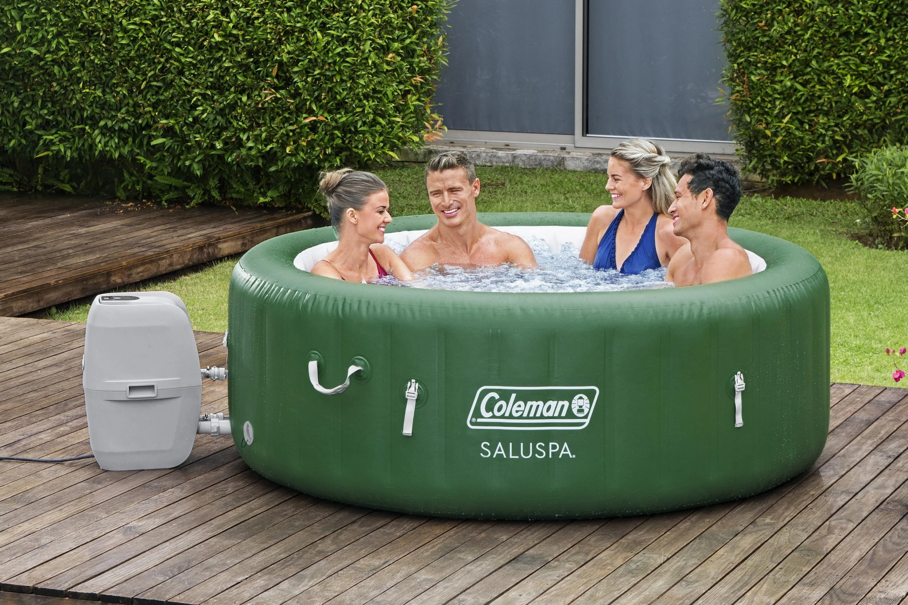 Coleman SaluSpa 6 Person Inflatable Hot Tub - Womvr