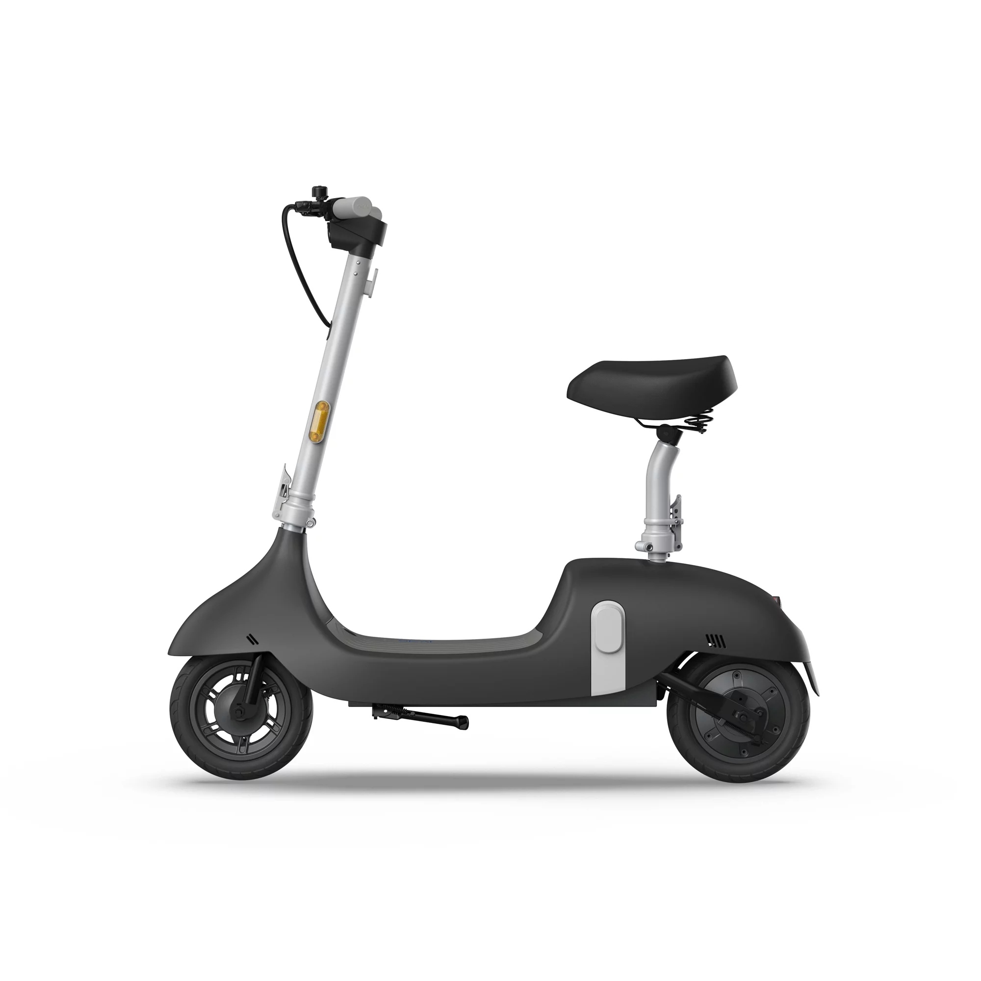 OKAI Ceetle Pro Electric Scooter with Foldable Seat w/35 Miles Operating Range & 15.5mph Max Speed - White - Womvr