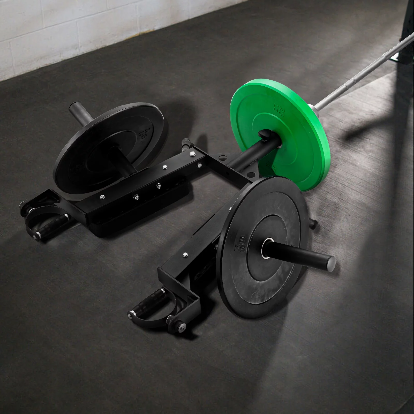 syedee Landmine Squat Attachment, Heavy-Duty T-Bar Row Machine with Viking Press, Fits 2-inch Olympic Barbell for Shoulder Press, Rowing - Womvr