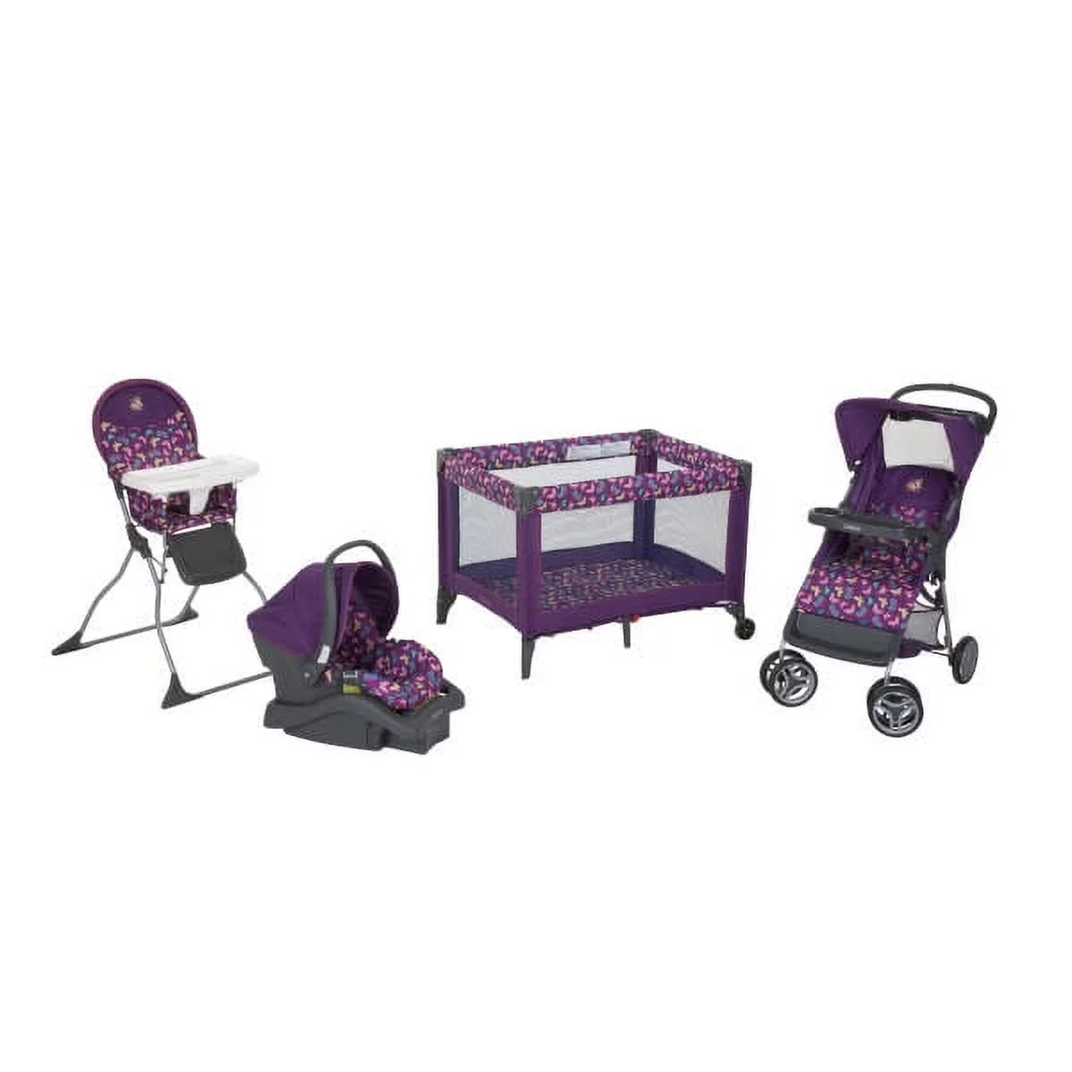 Cosco Kids Funsport Portable Compact Baby Play Yard, Zuri - Womvr