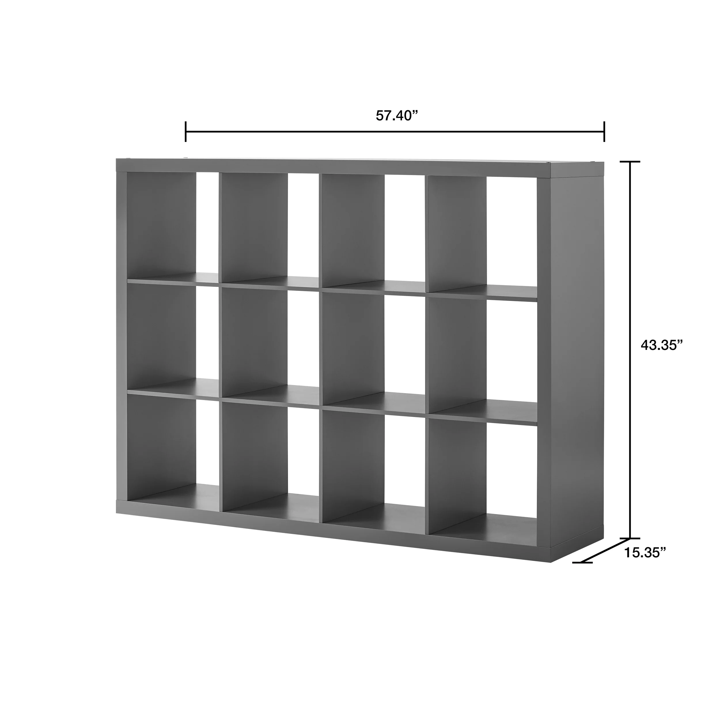 Better Homes & Gardens 12-Cube Storage Organizer, Natural - Womvr