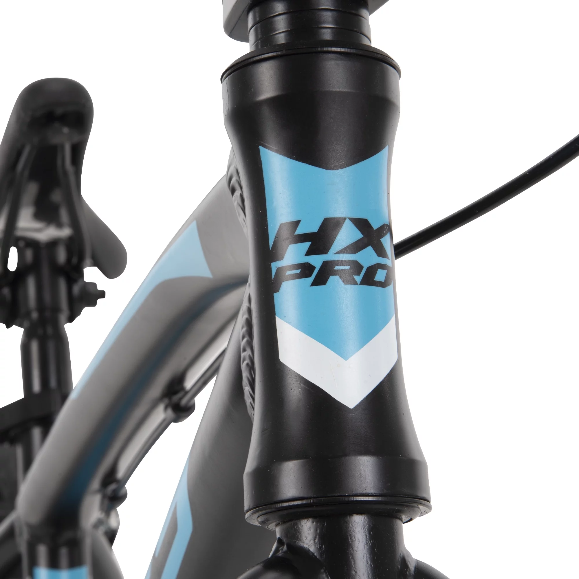 Huffy 20-inch BMX Bikes HX-Pro Bike, Black with Teal, Aluminum Frame, Ages 5+ Years - Womvr