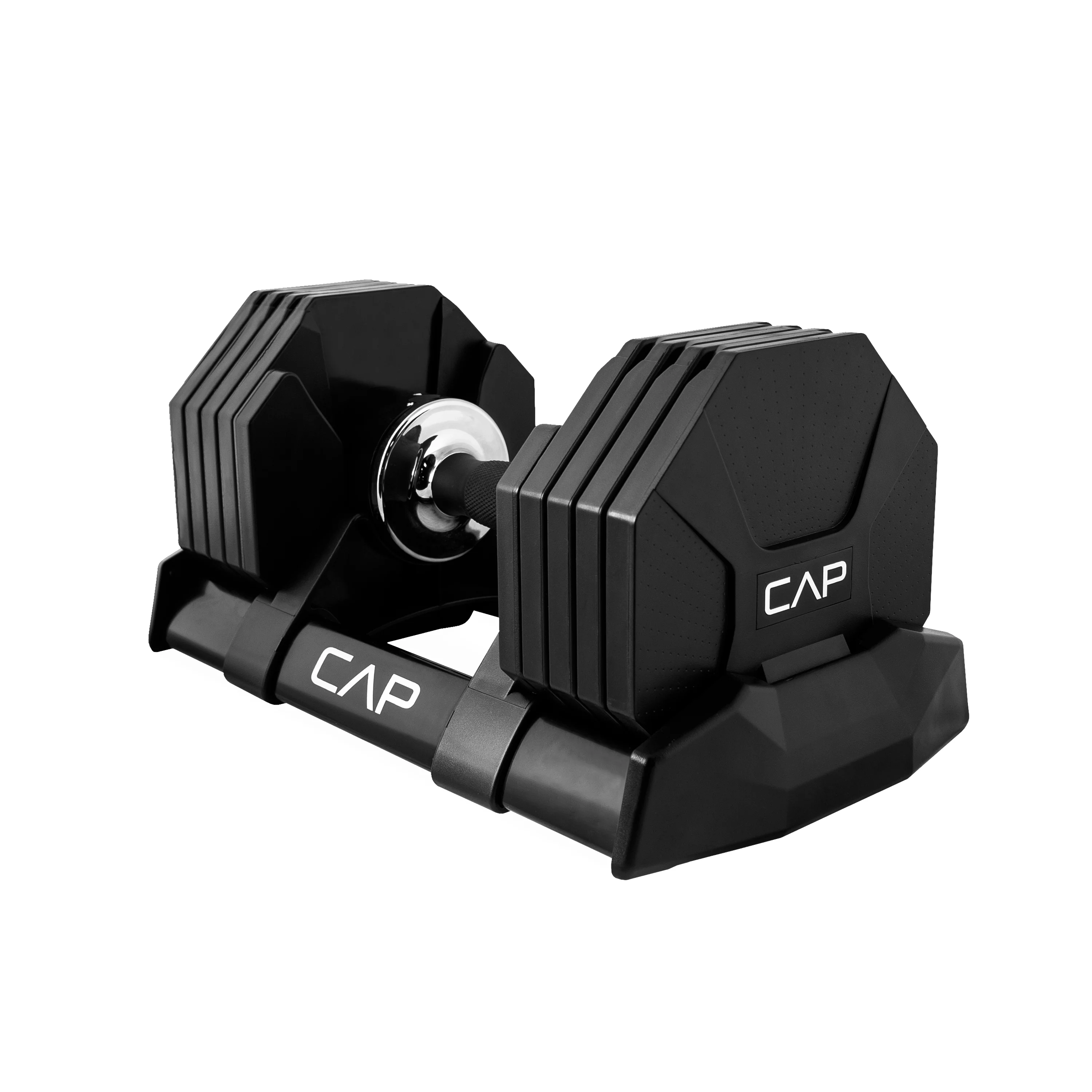 CAP Adjustable Dumbbell, Quick Select 5-50 Pounds, Single - Womvr