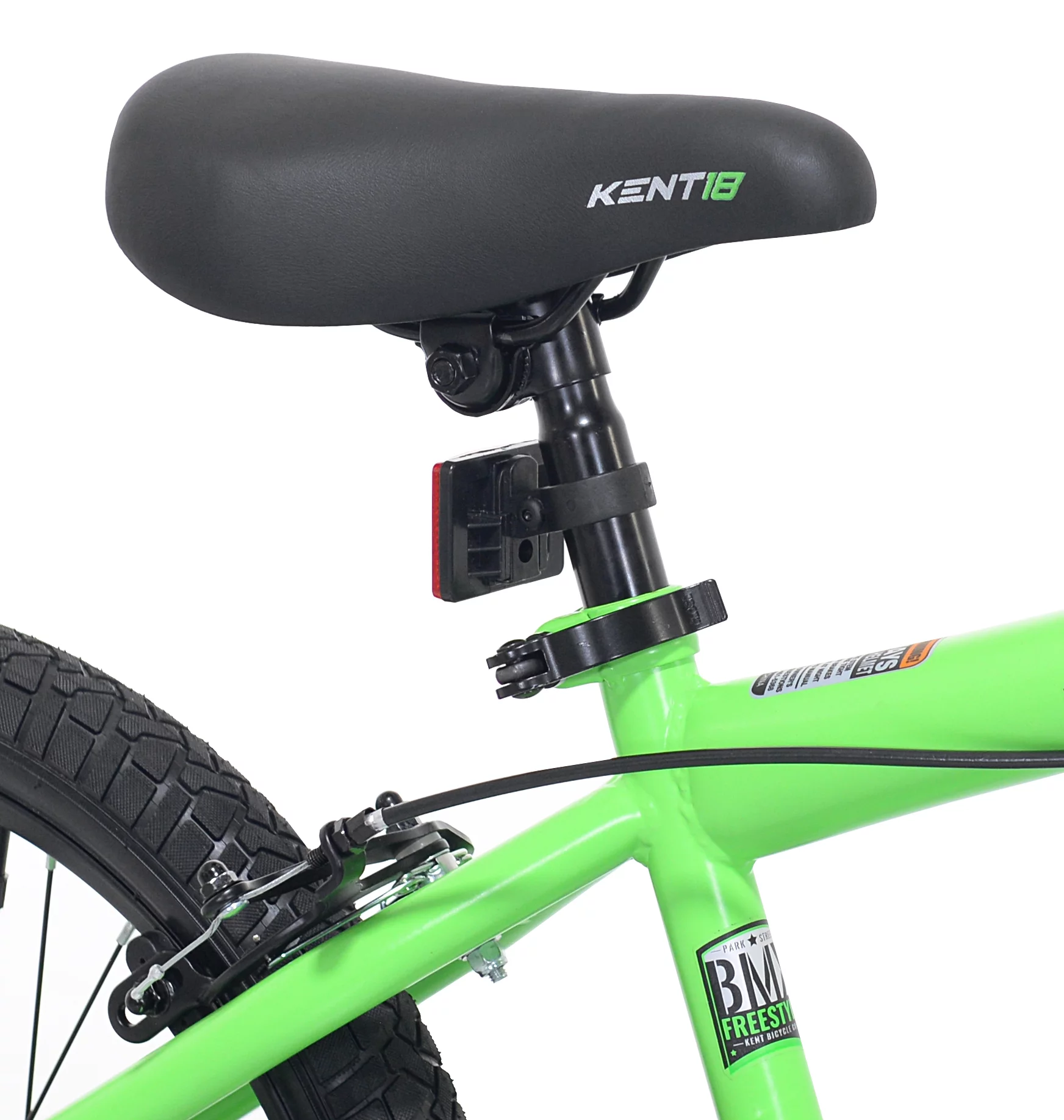 Kent Bicycle 18 in. Rampage Boy's BMX Child Bicycle, Gold and Black - Womvr