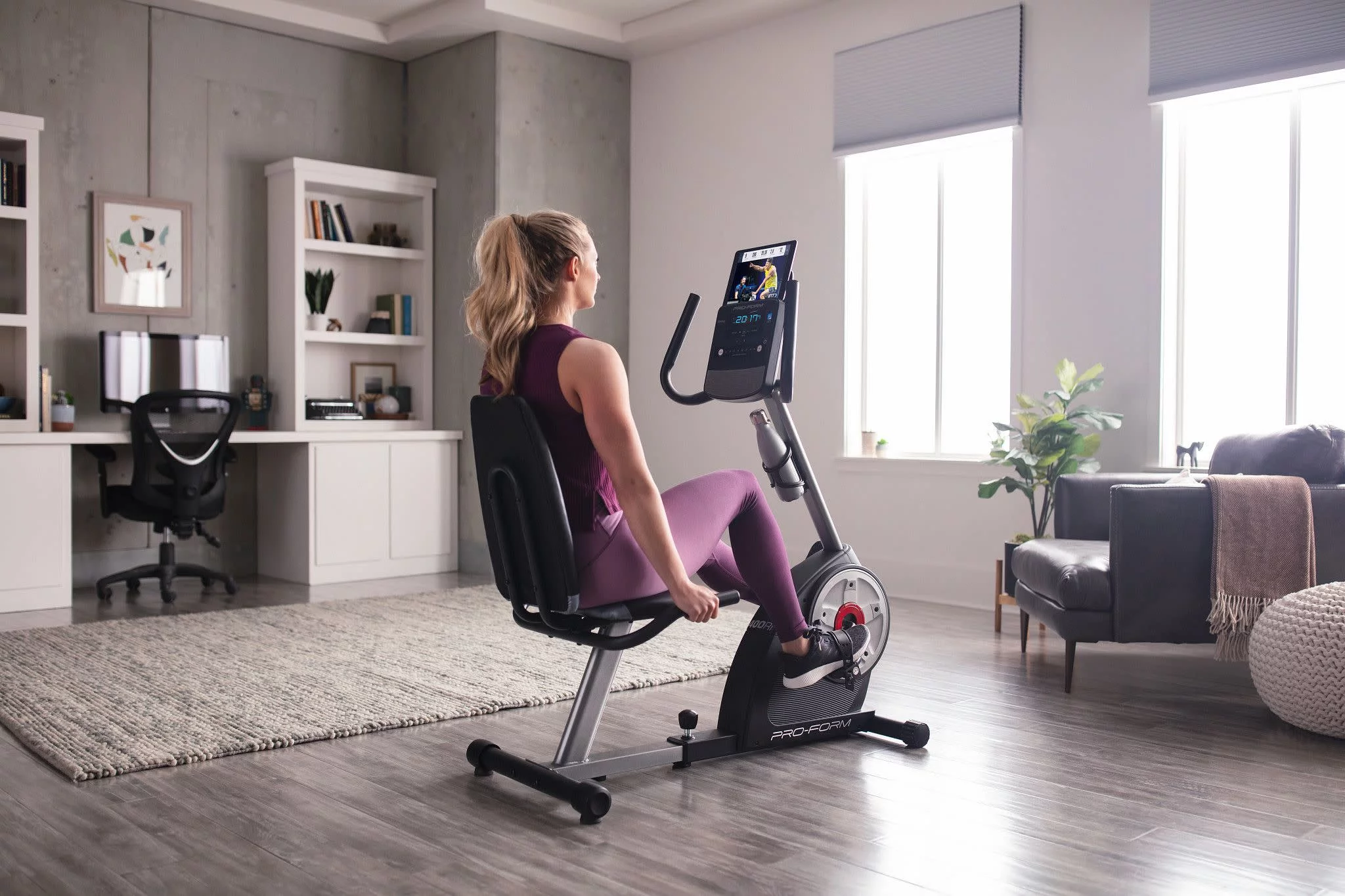 ProForm Cycle Trainer 400 Ri Stationary Exercise Bike, Compatible with iFIT Personal Training - Womvr