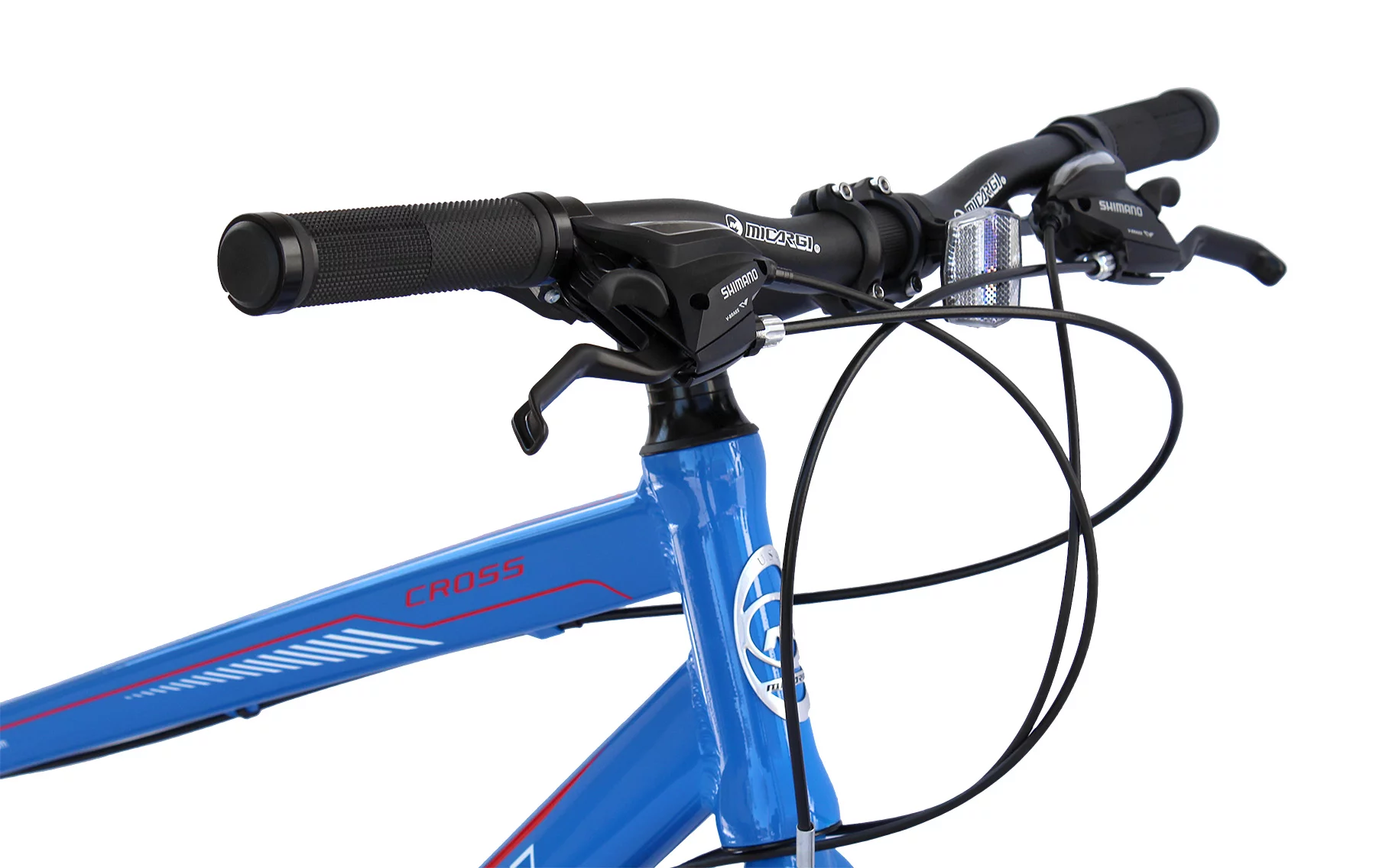 WonderWheels HYBRID Size: 52cm Frame: 6061 Aluminum Fork: alloy 80mm travel HandleBar: Alloy 31.8MM Stem: alloy 31.8MM Shifters - Womvr