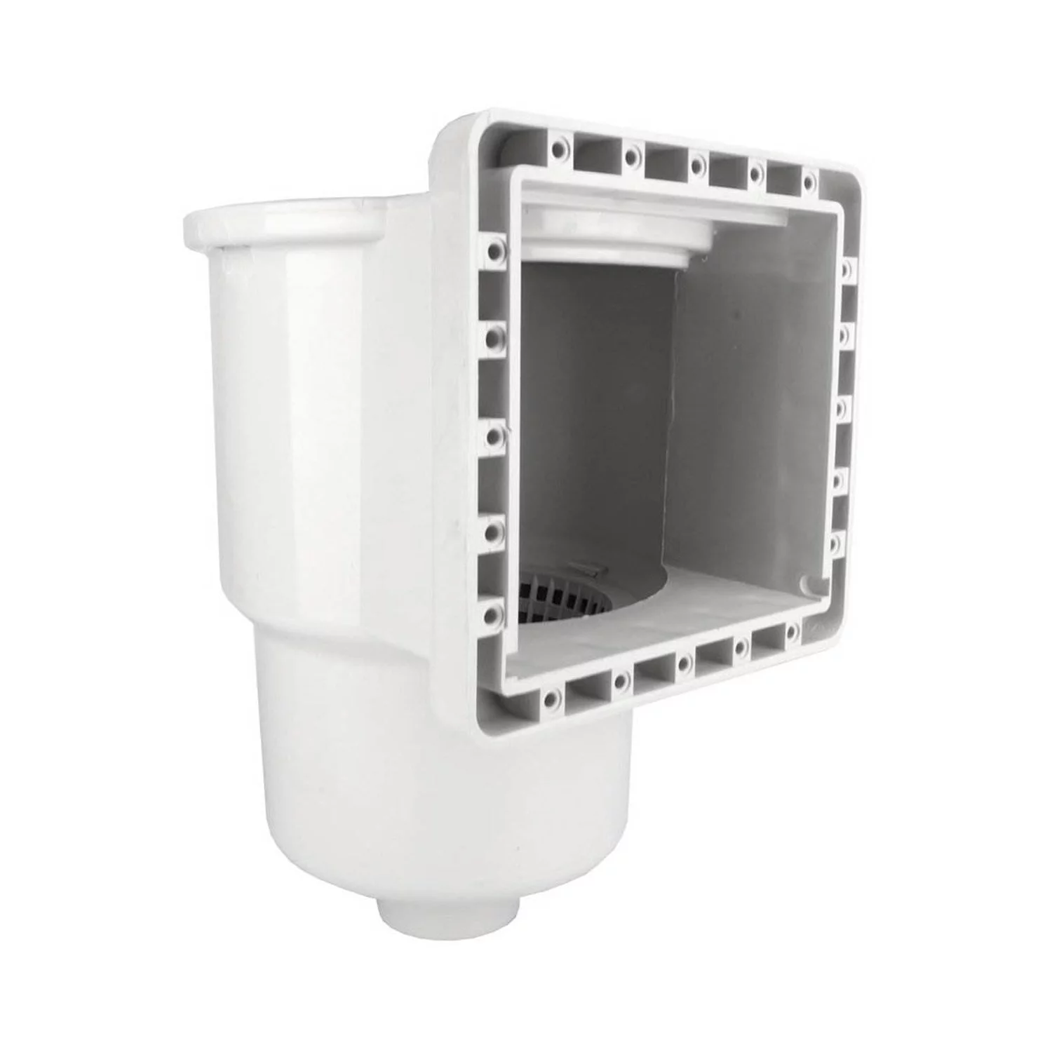 Aquarian 18 Foot by 52 Inch Steel Frame Outdoor Above Ground Pool, Gray - Womvr