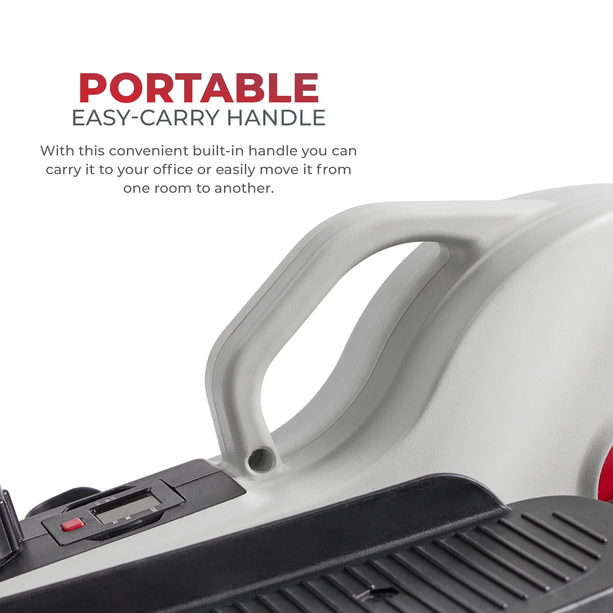 Sunny Health & Fitness Magnetic Under Desk Elliptical Peddler Exerciser - SF-E3872 - Womvr