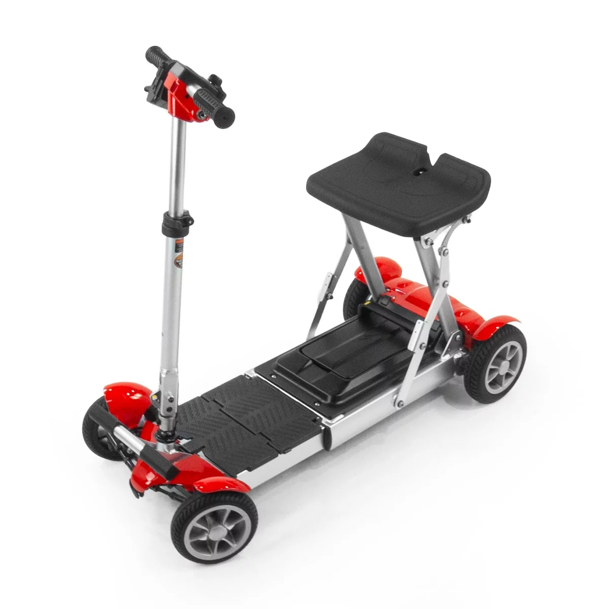EV Rider Gypsy Ultralight  Collapsible 4 Wheels Mobility Scooter - Red - Womvr