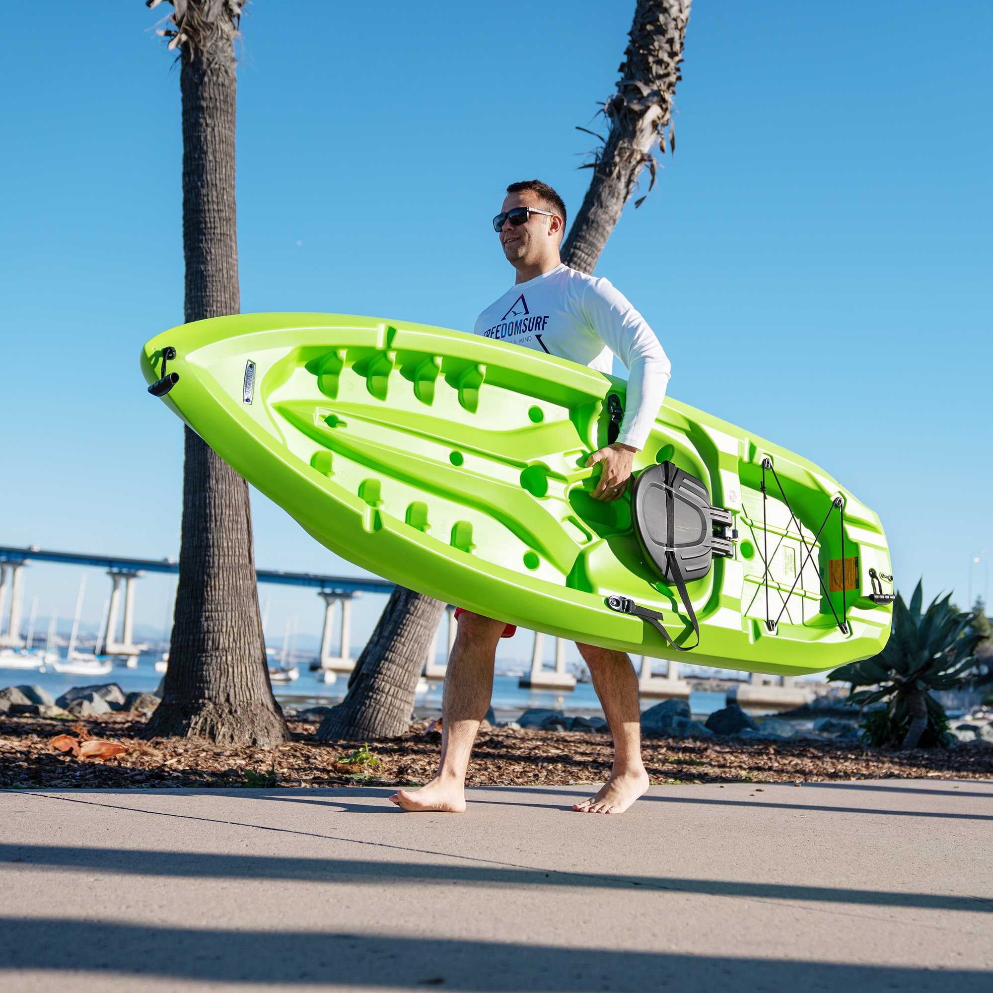Lifetime Daylite 8 ft Sit-on-Top Kayak, Red (90775) - Womvr
